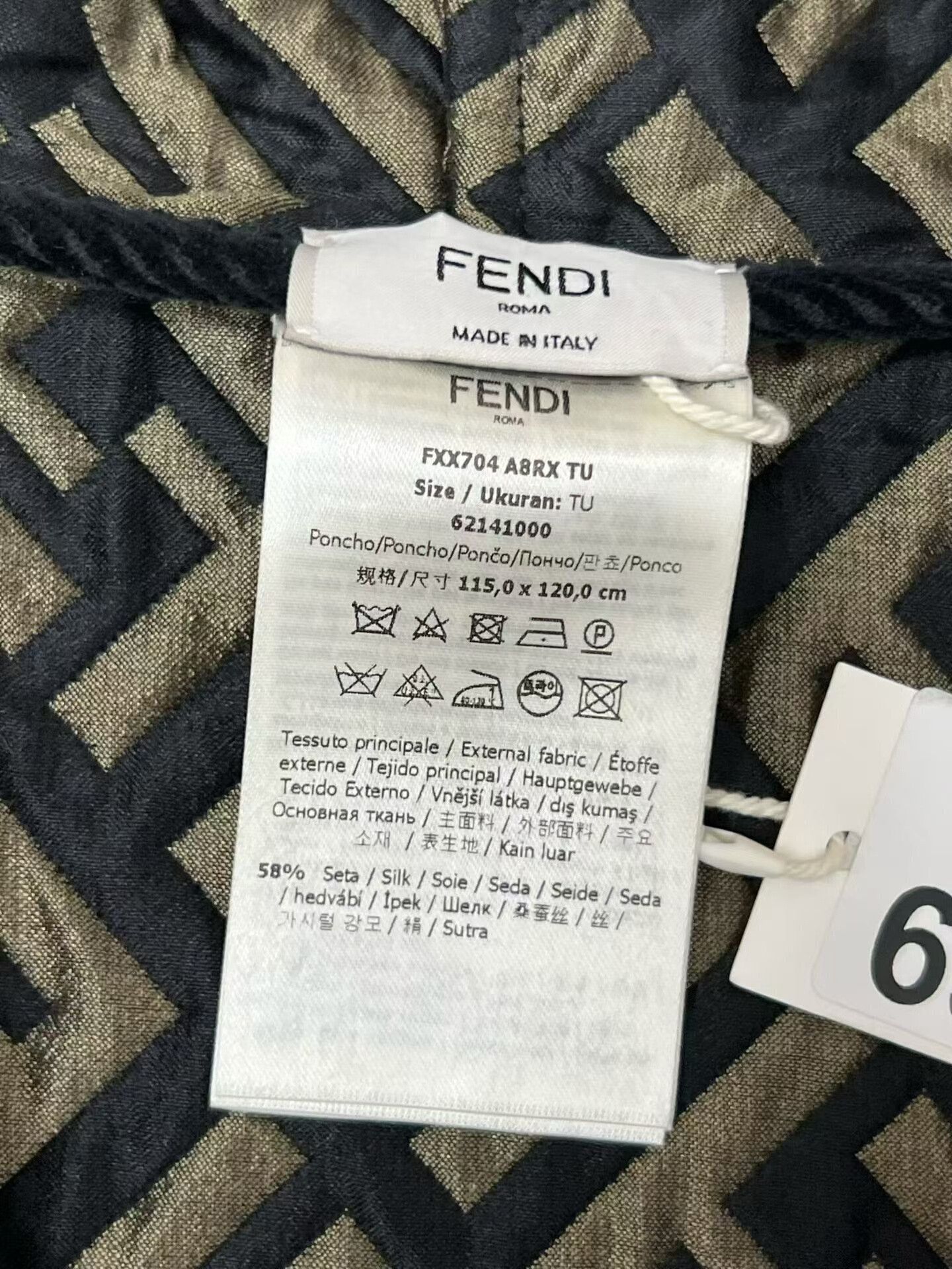 Fendi Fendi Double F Hooded Cape Size M / US 6-8 / IT 42-44 - 3 Thumbnail