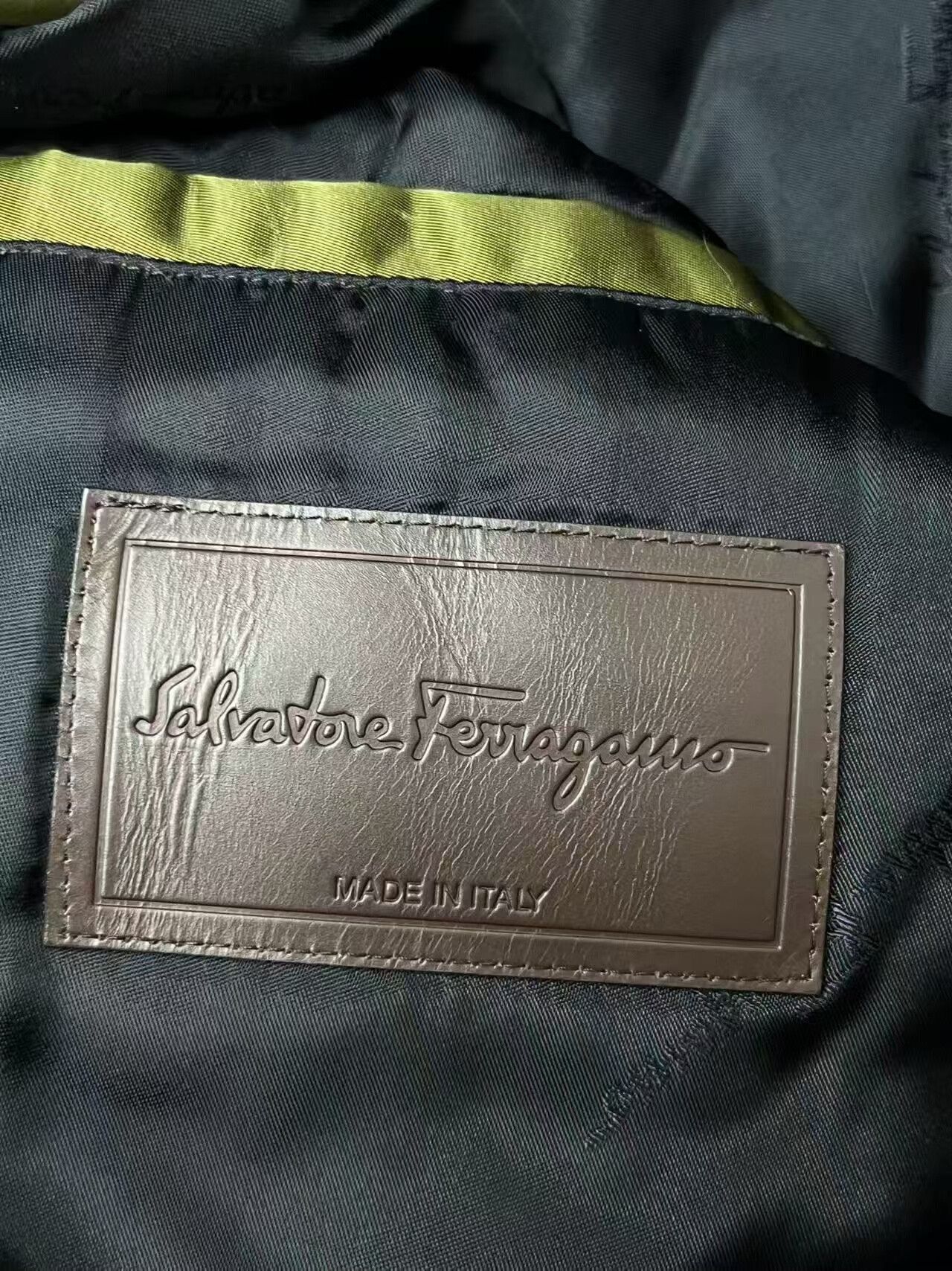 Salvatore Ferragamo Salvatore Ferragamo Cotton Jacket Size 46 Size US S / EU 44-46 / 1 - 3 Thumbnail