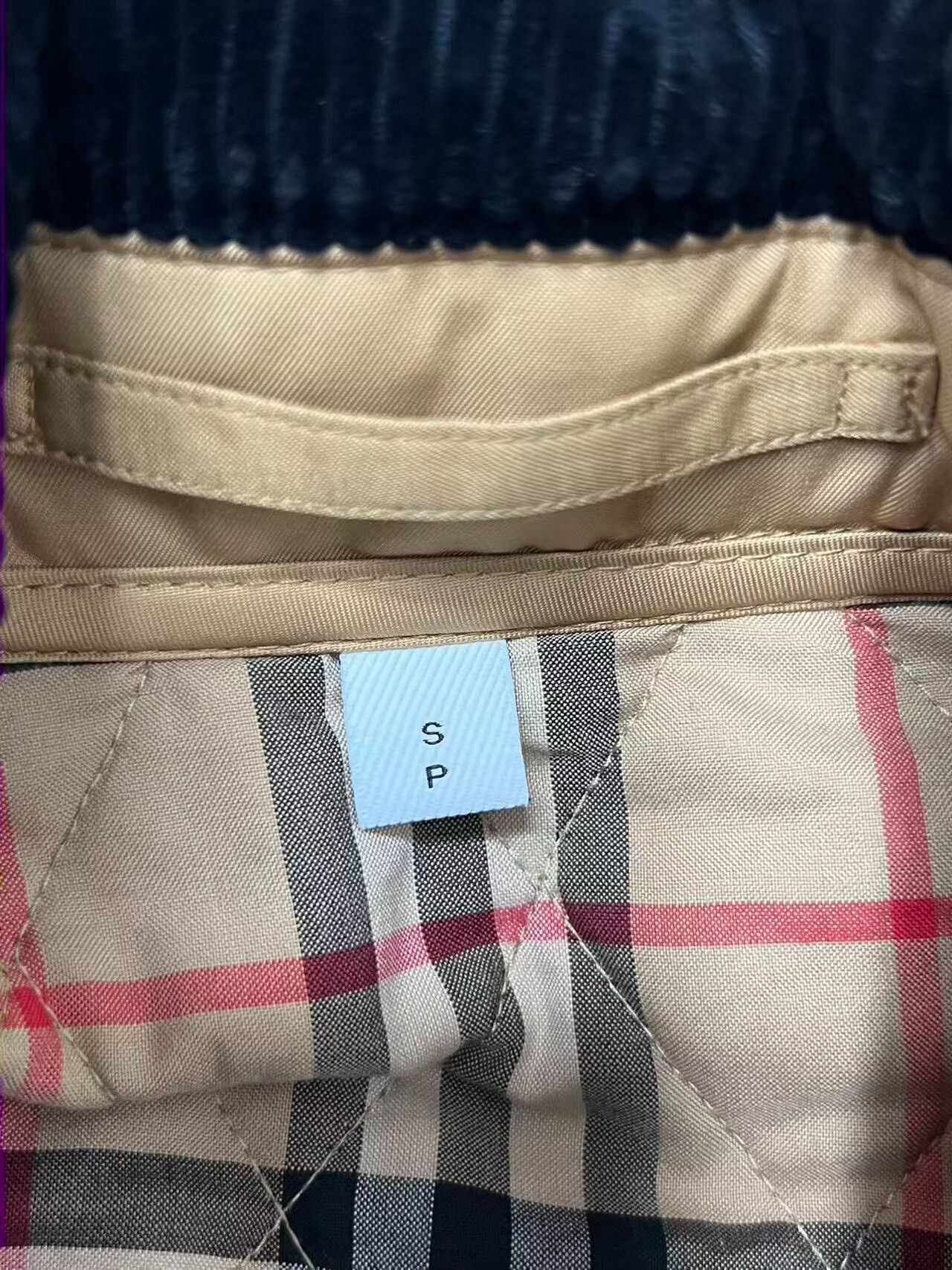 Burberry Burberry Women's Gold Cotton Long Coat Size XL / US 12-14 / IT 48-50 - 3 Thumbnail