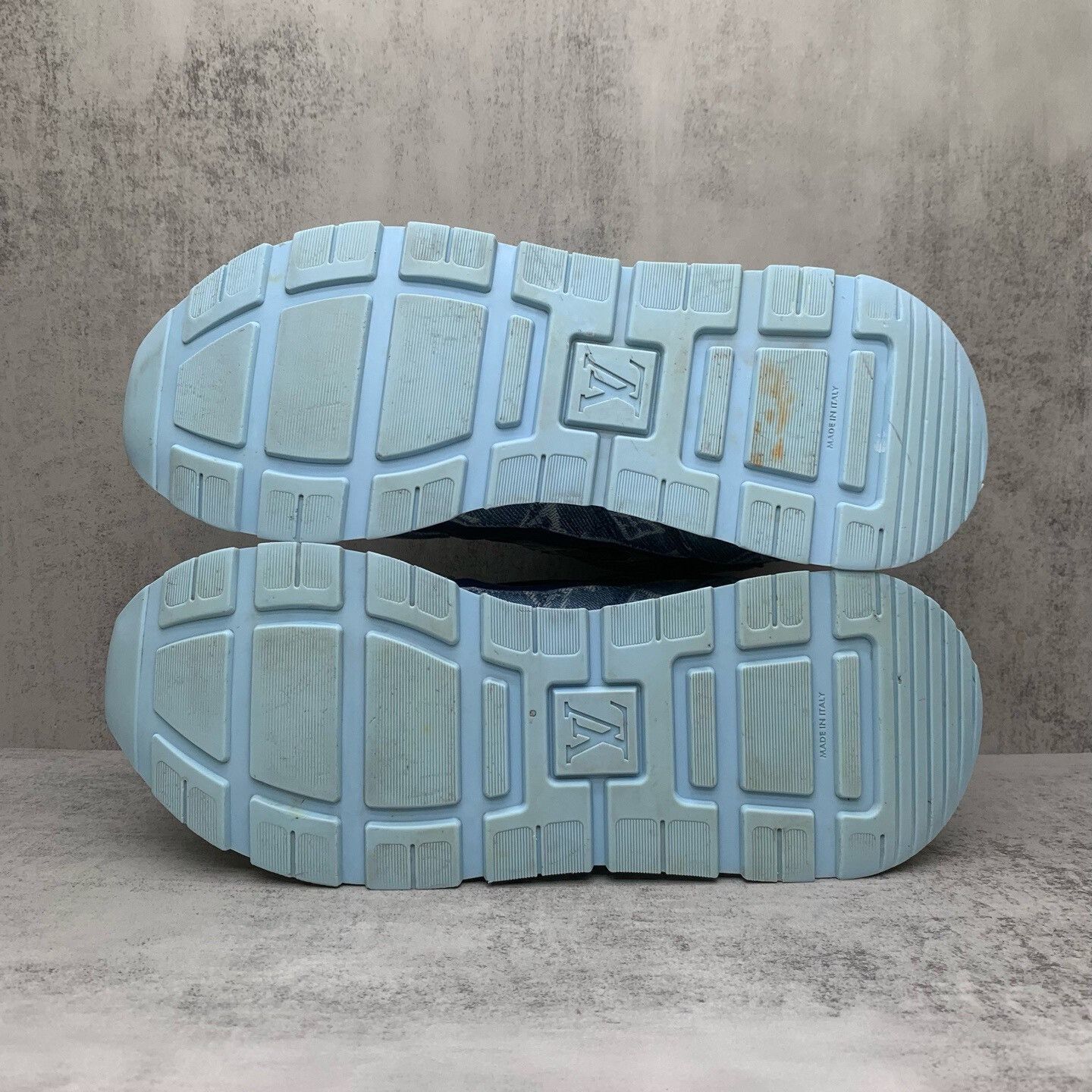 Louis Vuitton Louis Vuitton Blue Denim Sneakers Size US 7.5 / EU 40-41 - 7 Thumbnail