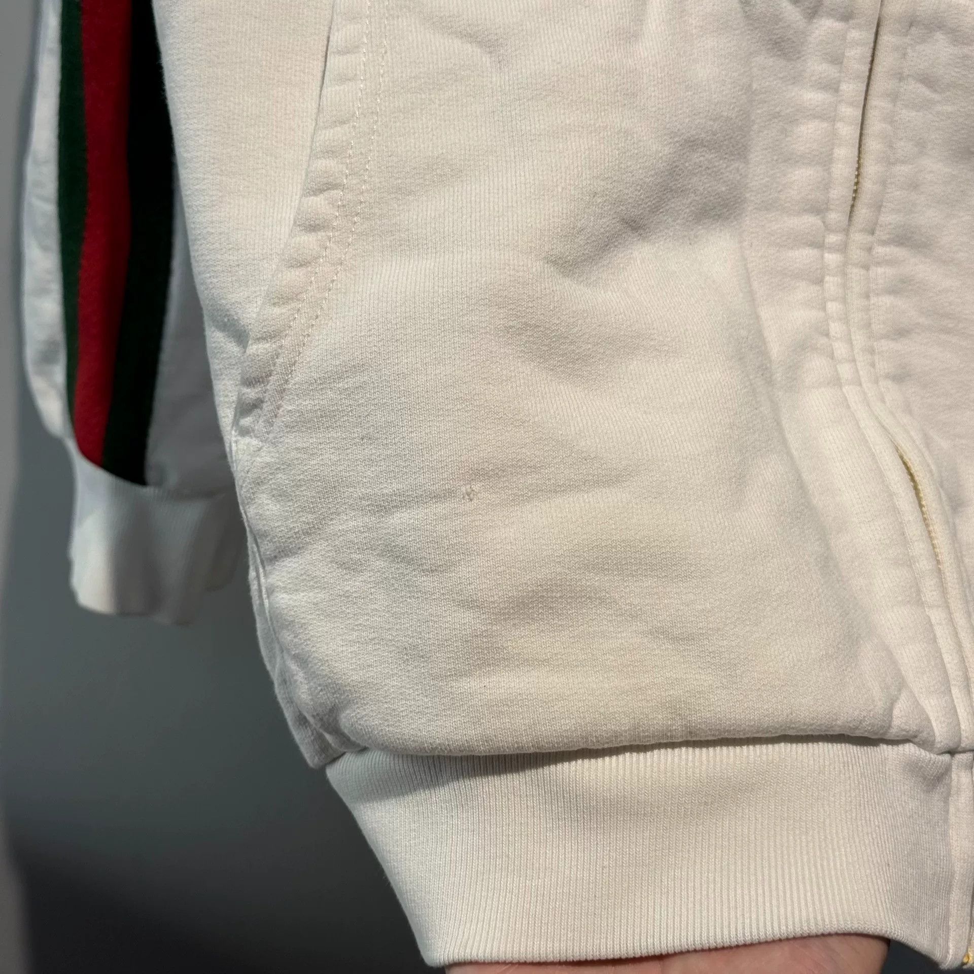 Gucci GUCCI Double G Logo Striped Jacket Size US XXL / EU 58 / 5 - 8 Thumbnail