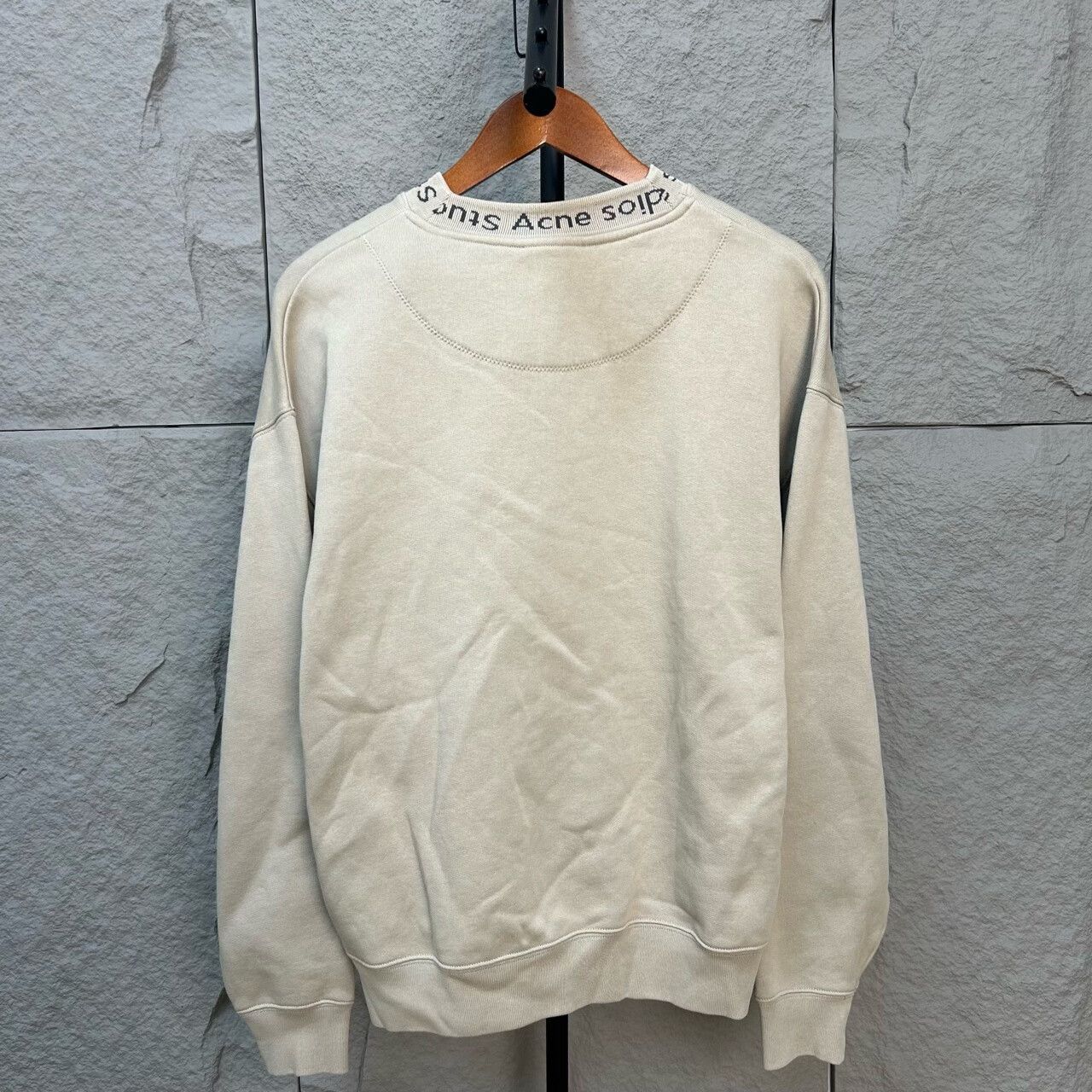 Acne Studios Acne Studios Lettered Collar Sweatshirt Size XXS / US 00 / IT 34 - 2 Thumbnail
