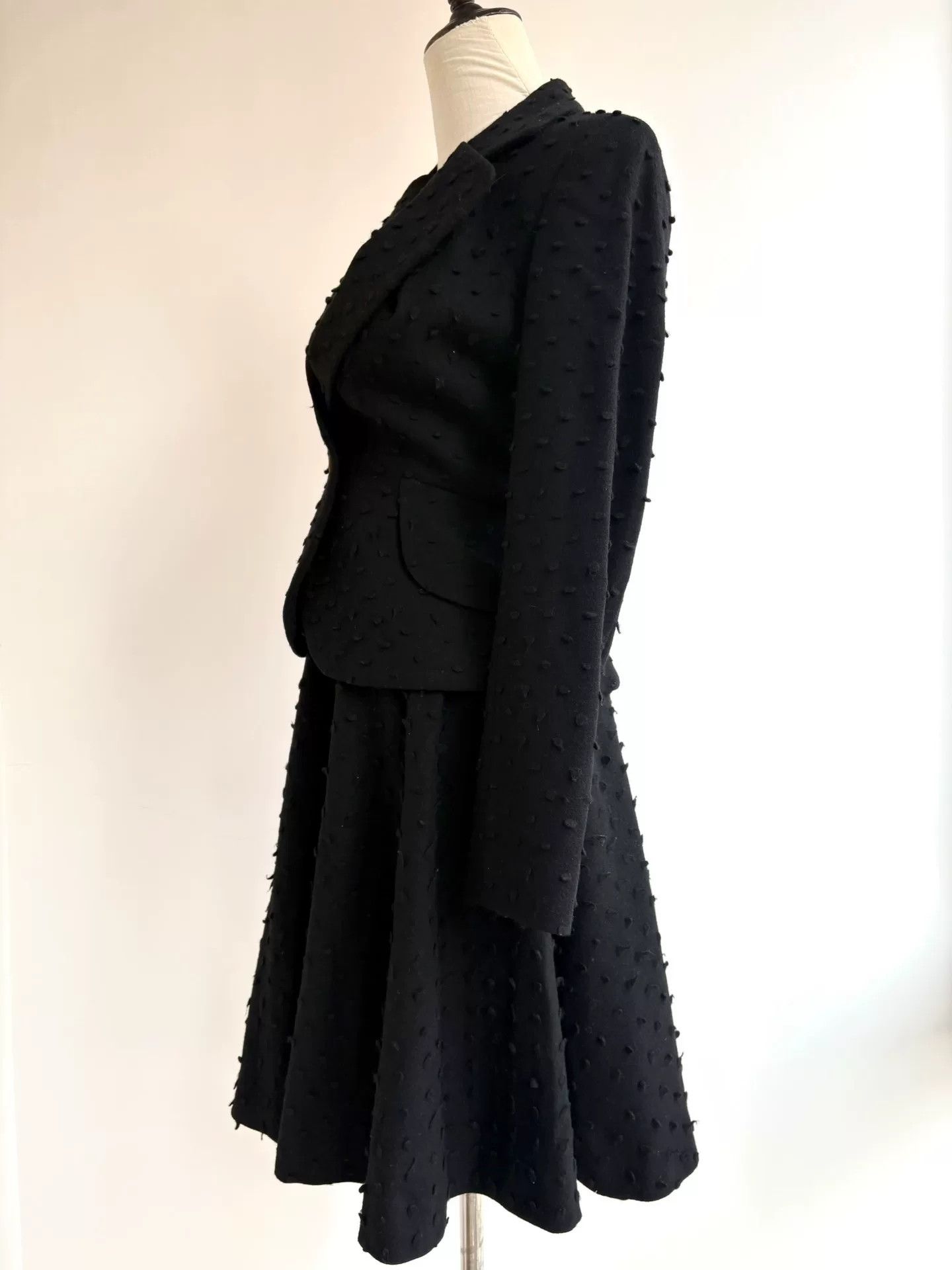 Vivienne Westwood Vivienne Westwood Black Polka Dot Suit Size M / US 6-8 / IT 42-44 - 3 Thumbnail