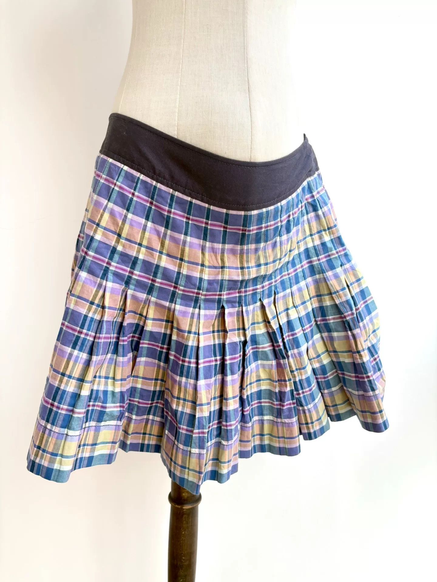 Vivienne Westwood Vivienne Westwood Checkered Midi Skirt Size 26" / US 2 / IT 38 - 2 Thumbnail