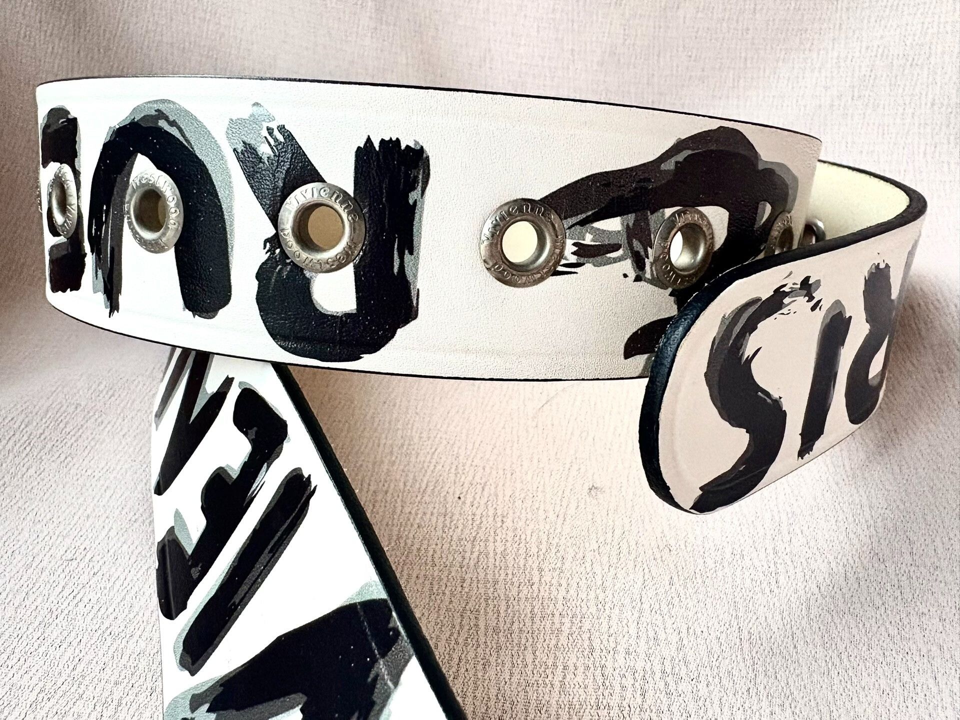 Vivienne Westwood Vivienne Westwood Graffiti Belt Size ONE SIZE - 4 Thumbnail