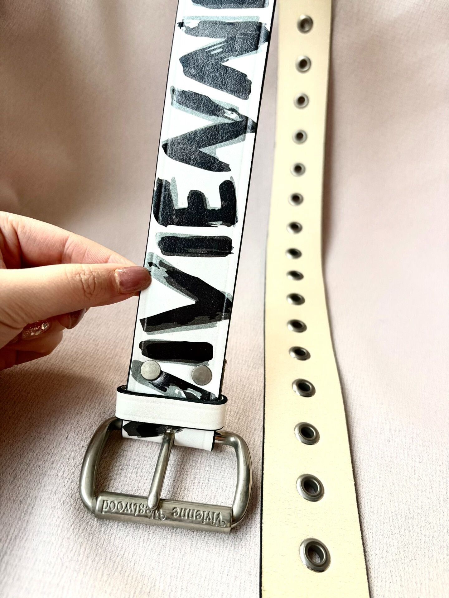 Vivienne Westwood Vivienne Westwood Graffiti Belt Size ONE SIZE - 5 Thumbnail