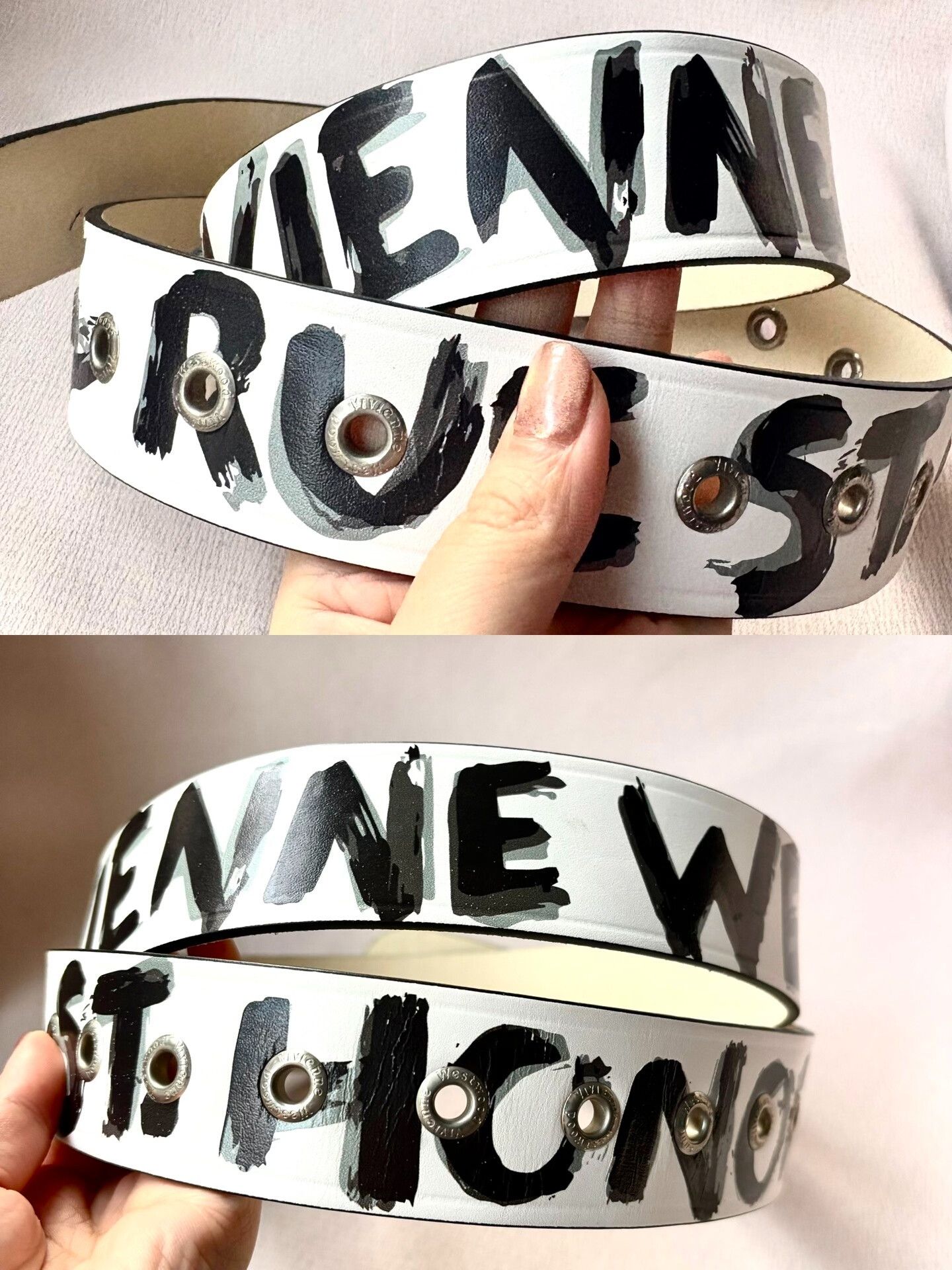 Vivienne Westwood Vivienne Westwood Graffiti Belt Size ONE SIZE - 2 Thumbnail