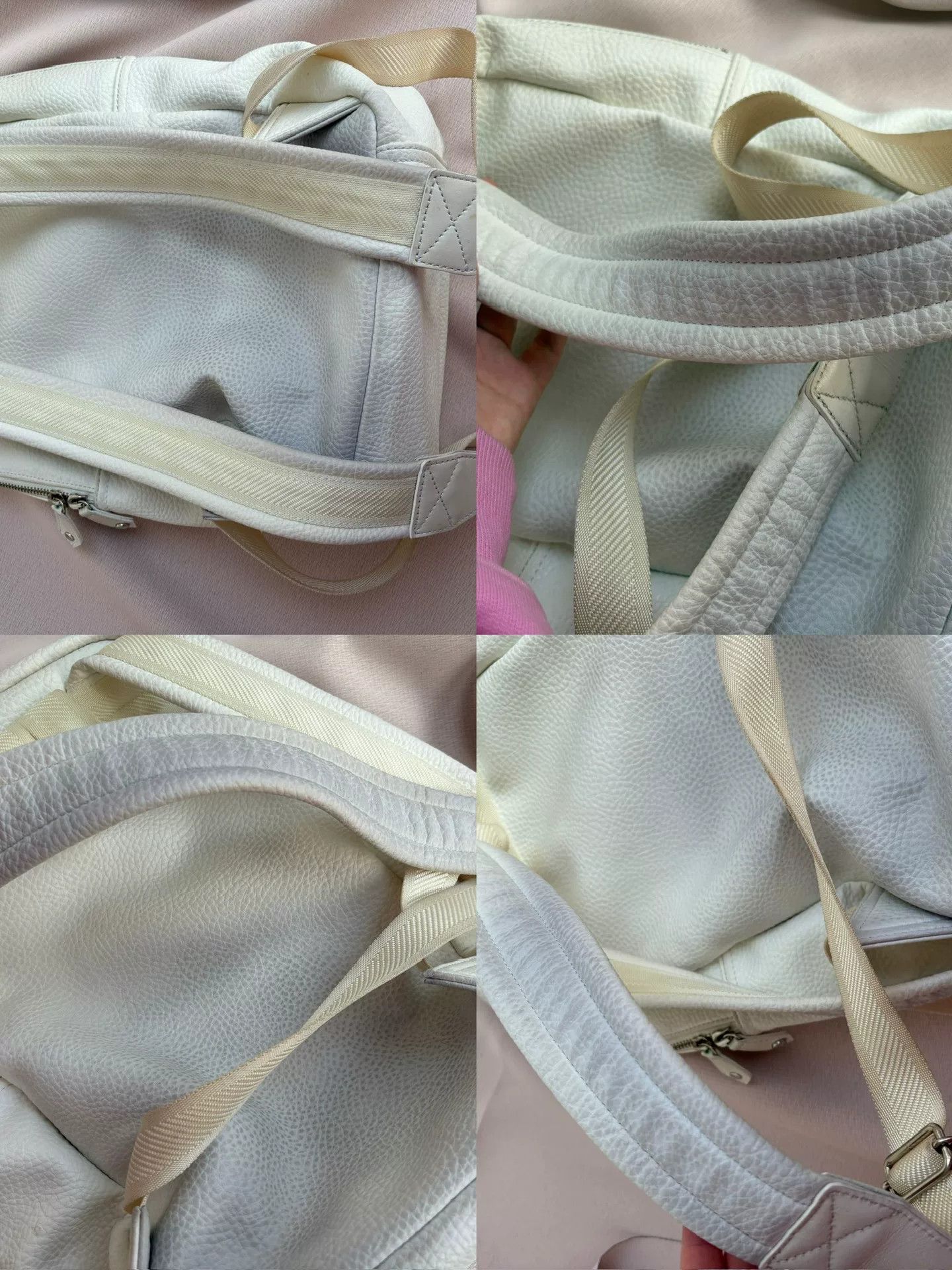 Vivienne Westwood Vivienne Westwood White Saturn Backpack Size ONE SIZE - 8 Thumbnail