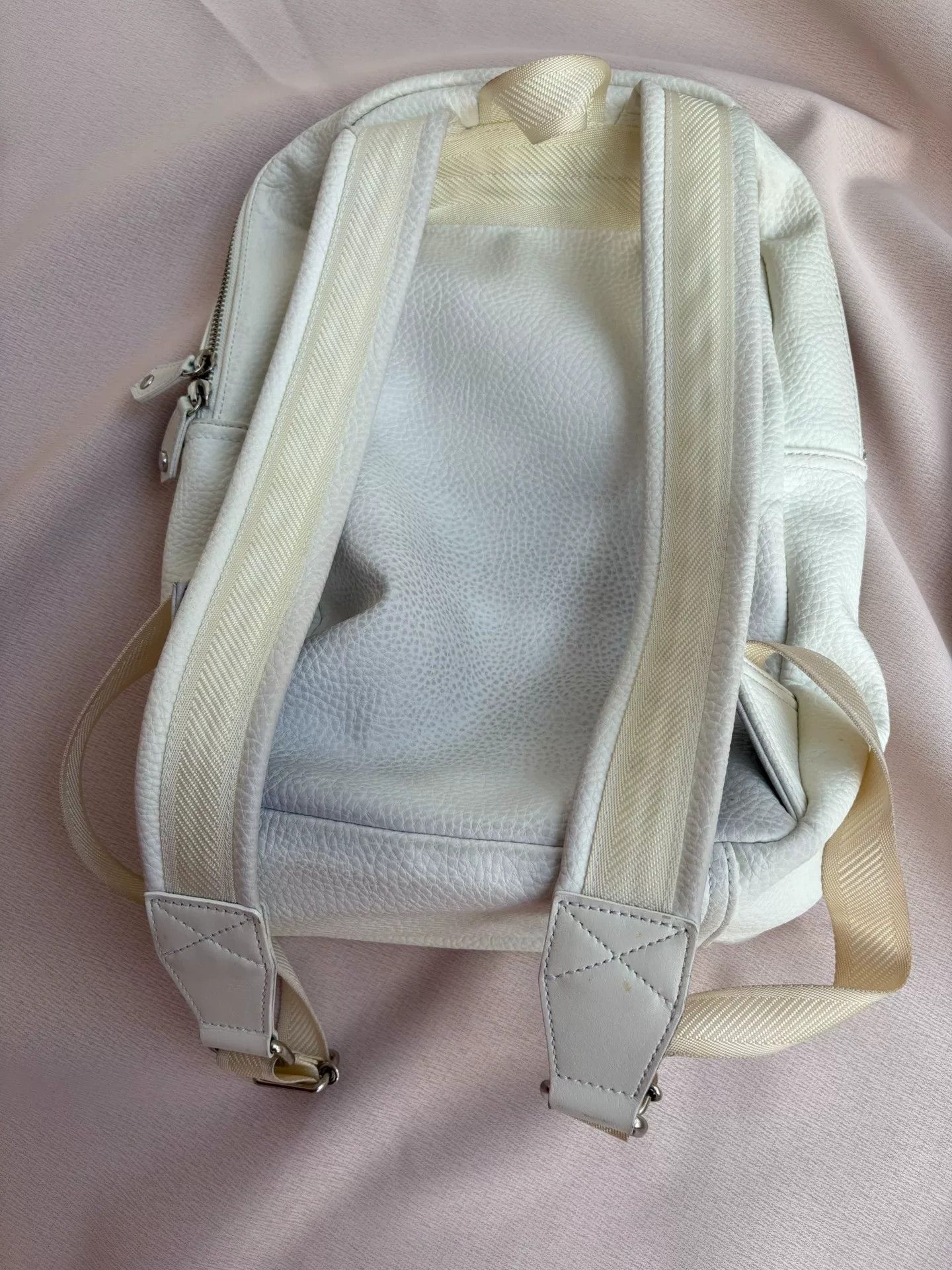 Vivienne Westwood Vivienne Westwood White Saturn Backpack Size ONE SIZE - 3 Thumbnail