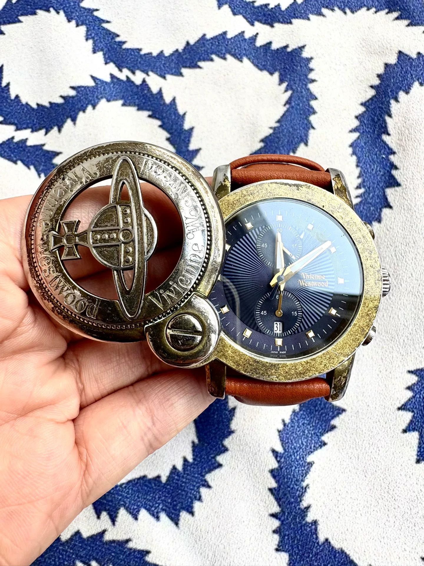 Vivienne Westwood Vivienne Westwood Vintage Brown Saturn Watch Size ONE SIZE - 3 Thumbnail