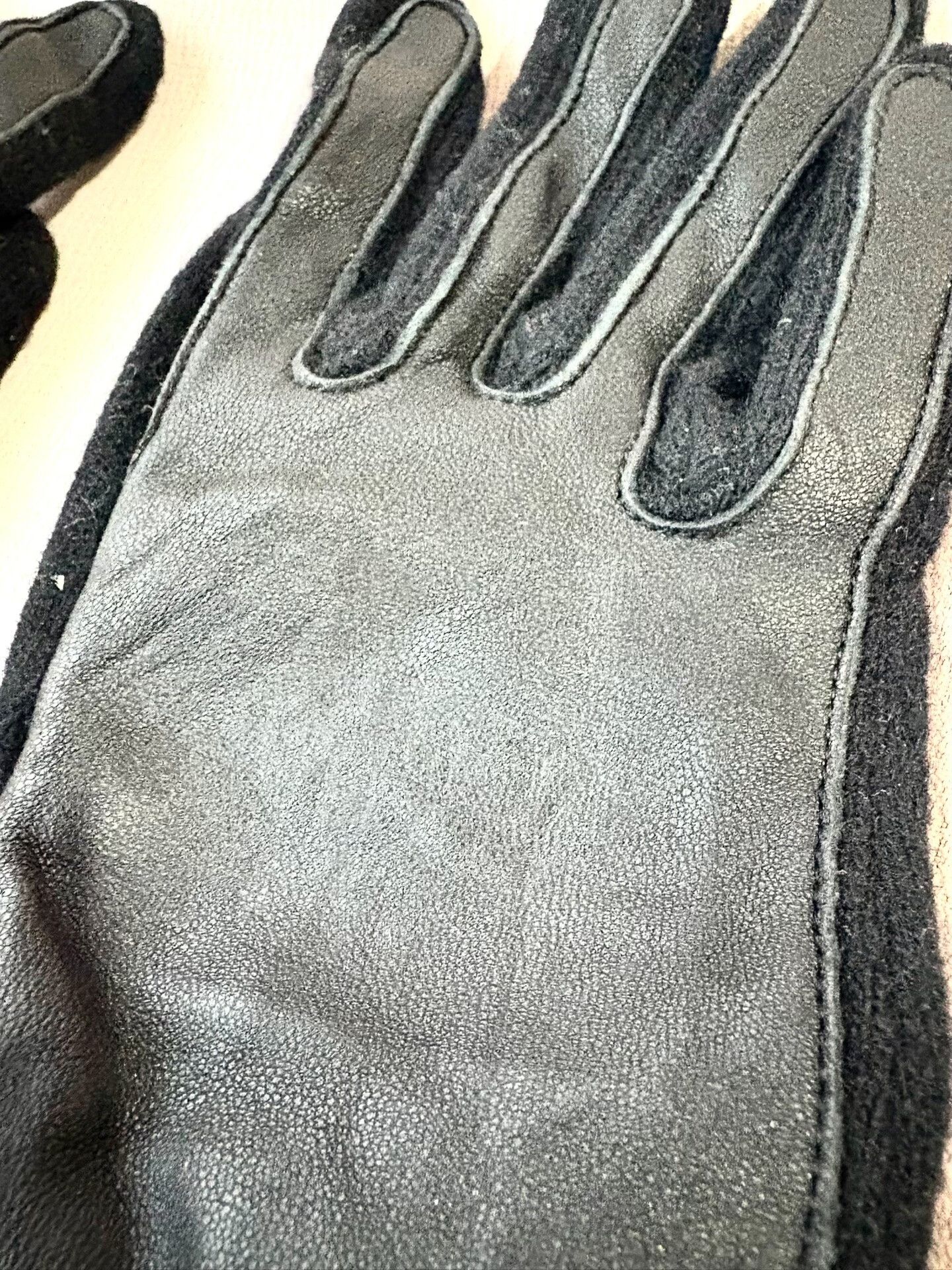 Vivienne Westwood Vivienne Westwood Black Saturn Gloves Size ONE SIZE - 3 Thumbnail
