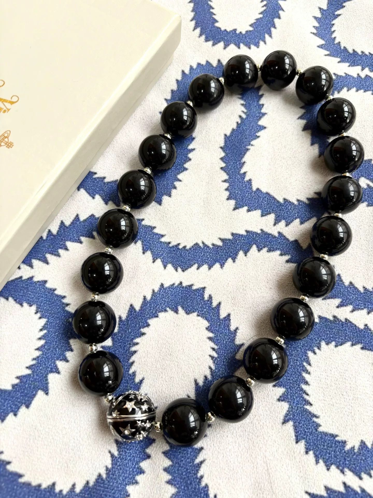 Vivienne Westwood Vivienne Westwood Black Beaded Necklace Size ONE SIZE - 3 Thumbnail