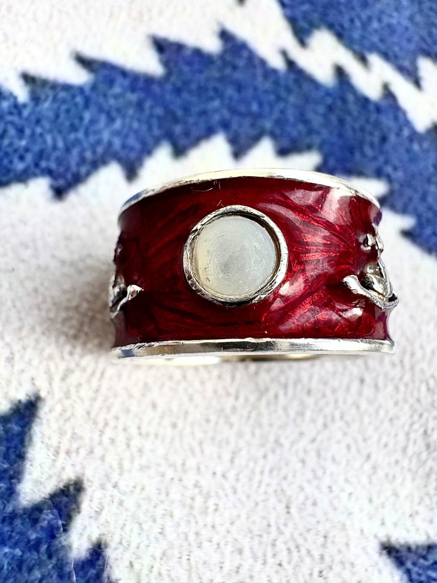 Vivienne Westwood Vivienne Westwood Red King Ring Size ONE SIZE - 3 Thumbnail