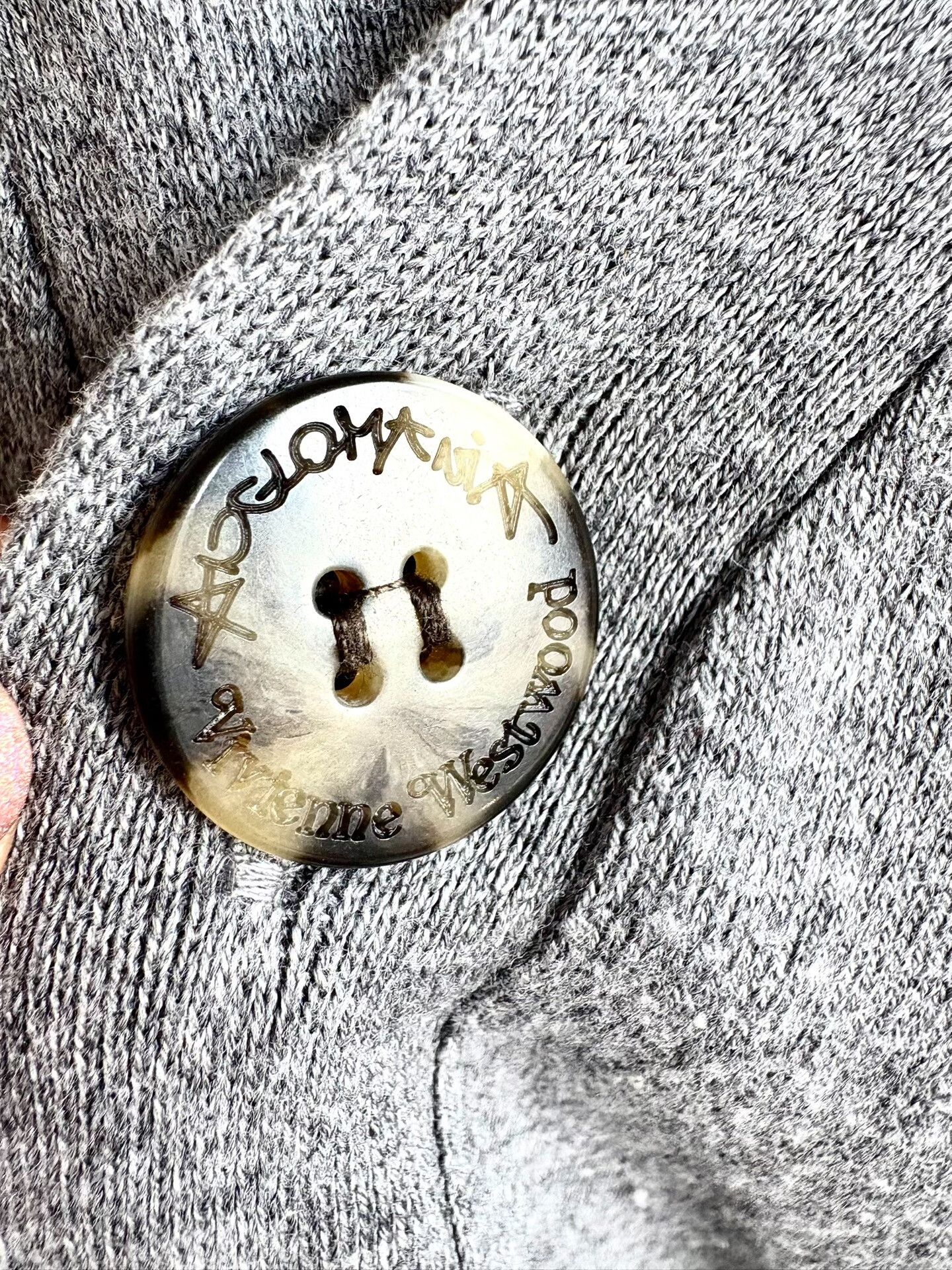 Vivienne Westwood Vivienne Westwood Gray Knit Sweater Size XS / US 0-2 / IT 36-38 - 7 Thumbnail