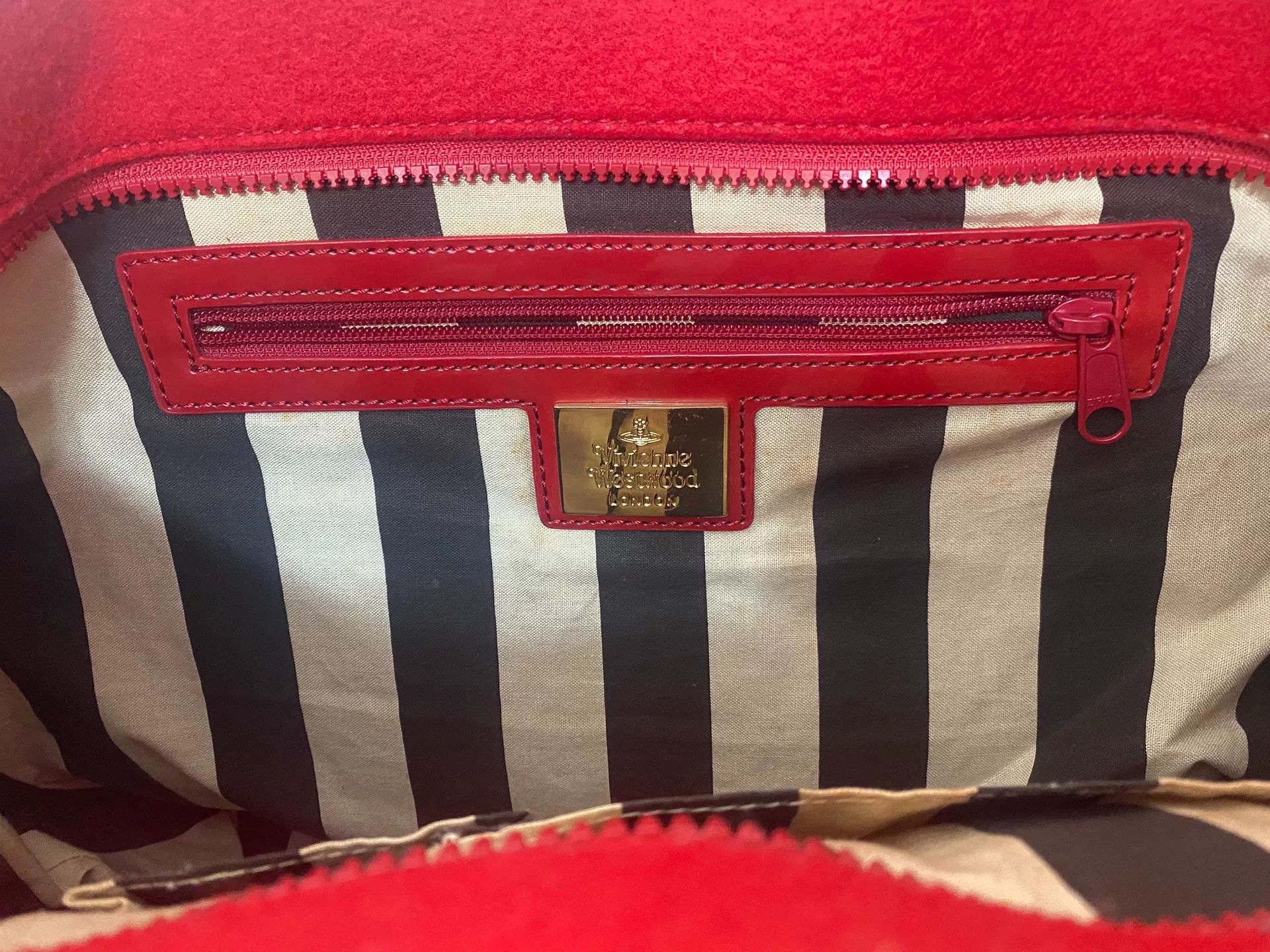 Vivienne Westwood Vivienne Westwood Red Heart Tote Bag Size ONE SIZE - 6 Thumbnail