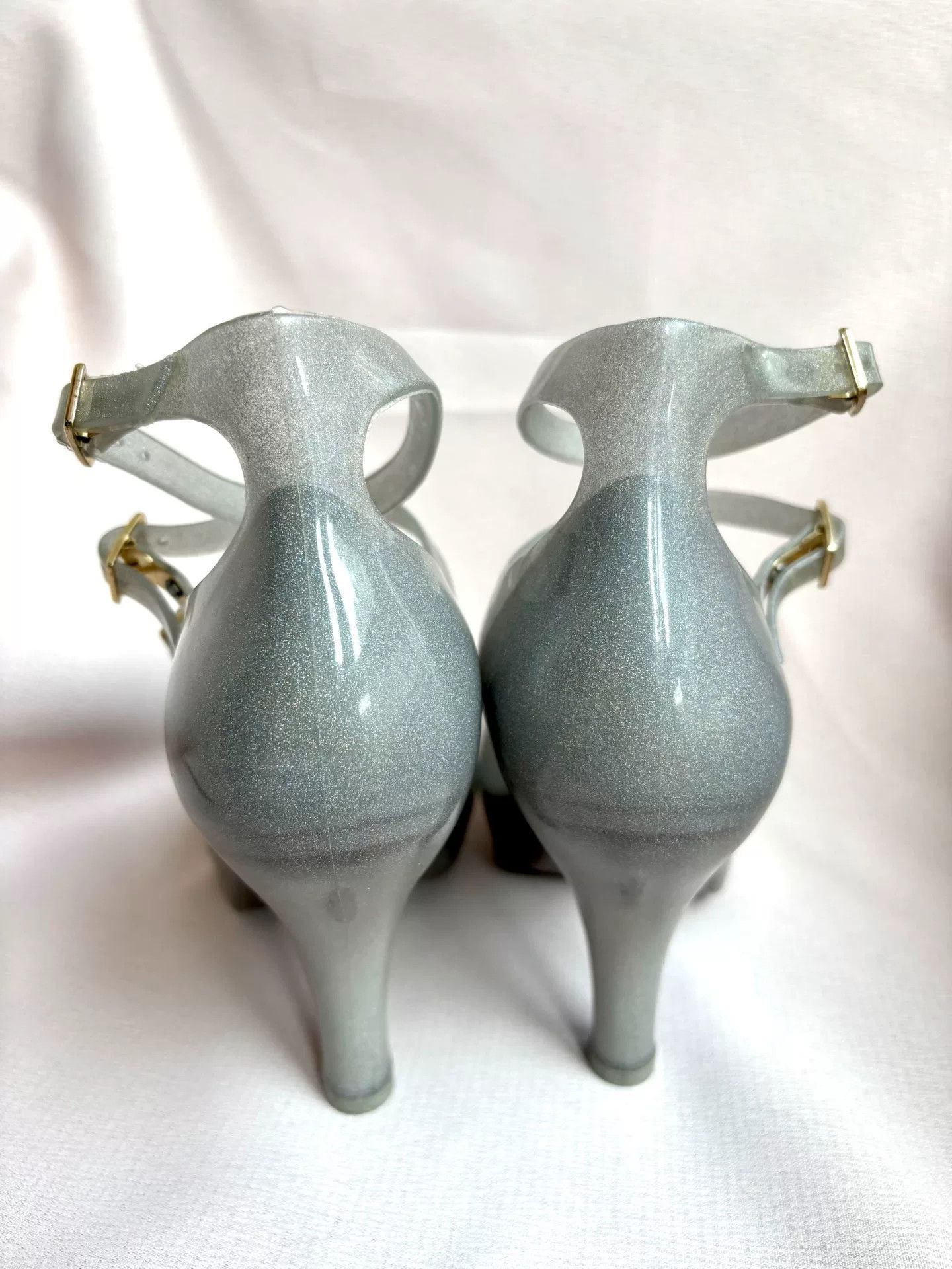Vivienne Westwood Vivienne Westwood Silver Mary Jane Heels Size US 8 / IT 38 - 5 Thumbnail
