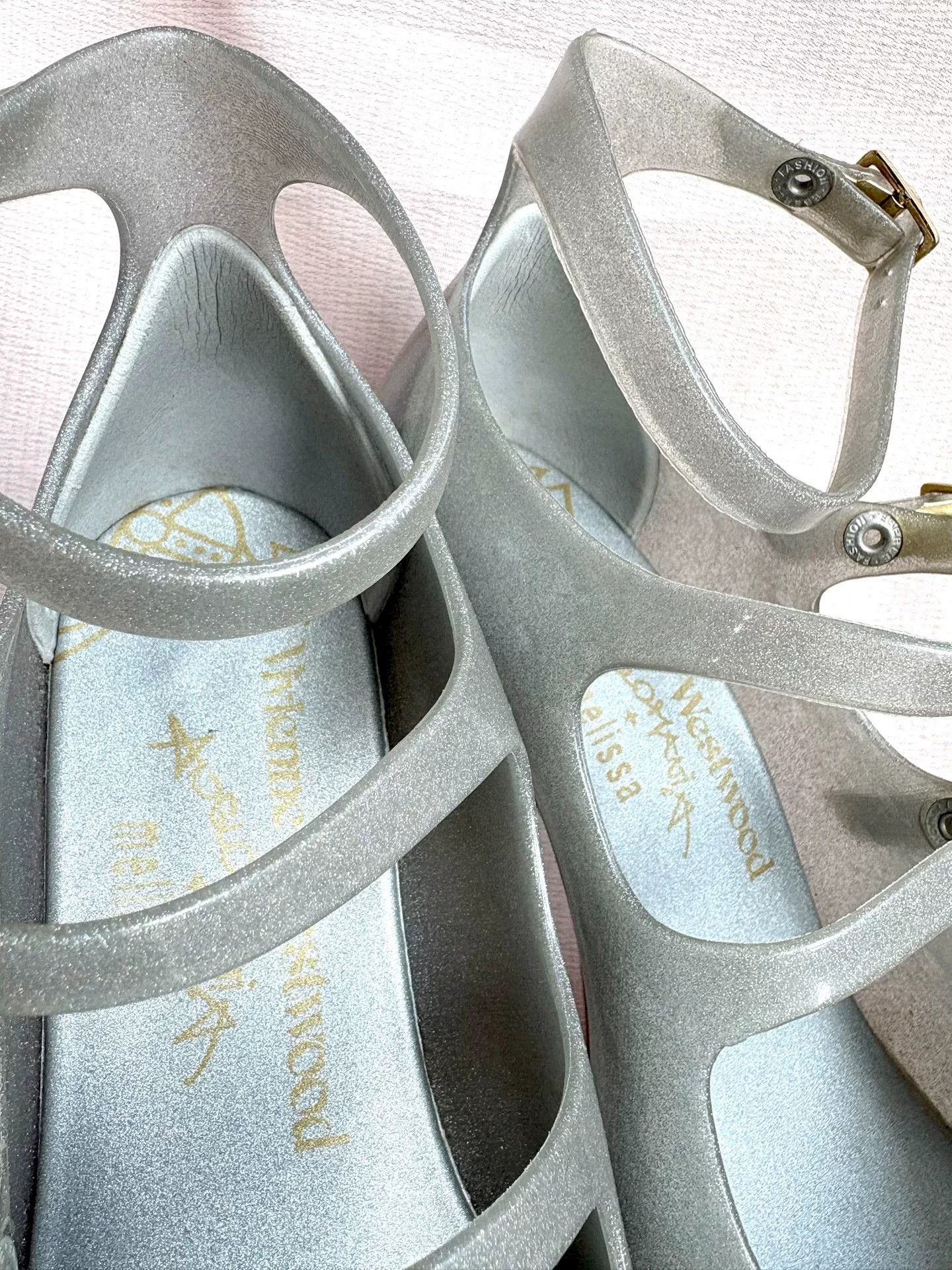 Vivienne Westwood Vivienne Westwood Silver Mary Jane Heels Size US 8 / IT 38 - 4 Thumbnail