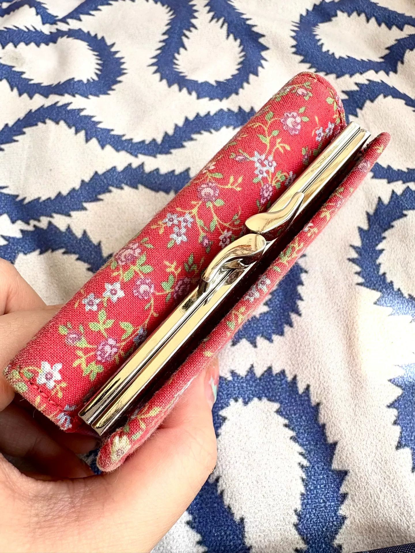 Vivienne Westwood Vivienne Westwood Red Floral Saturn Wallet Size ONE SIZE - 3 Thumbnail