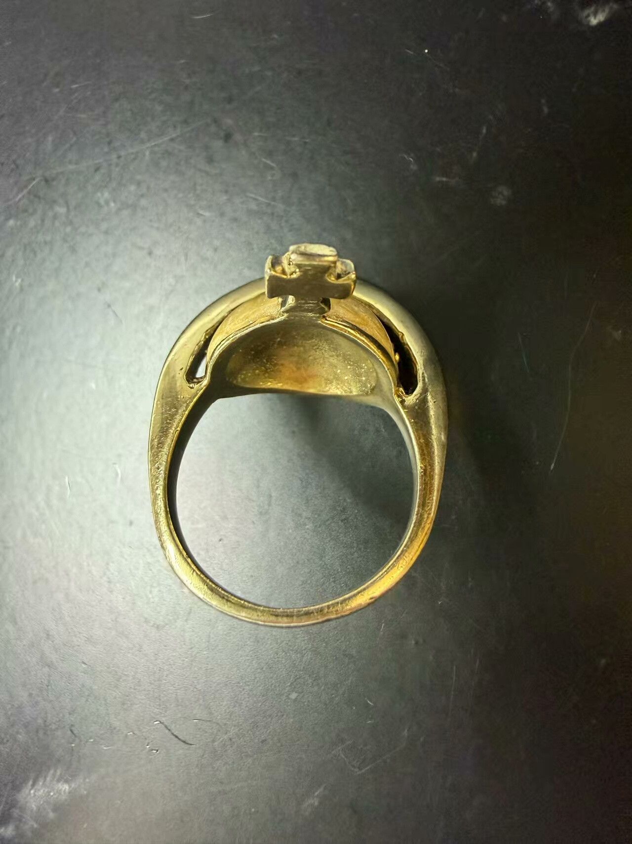 Vivienne Westwood Vivienne Westwood Saturn Pearl Ring Size ONE SIZE - 6 Thumbnail