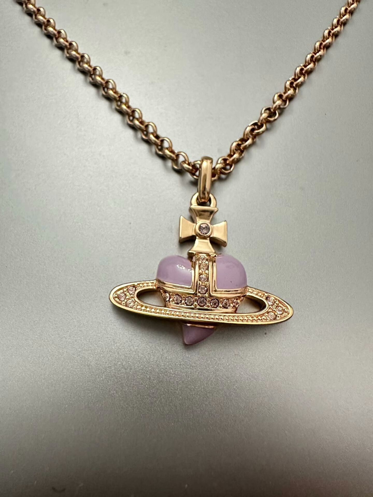 Vivienne Westwood Vivienne Westwood Saturn Necklace Size ONE SIZE - 2 Thumbnail