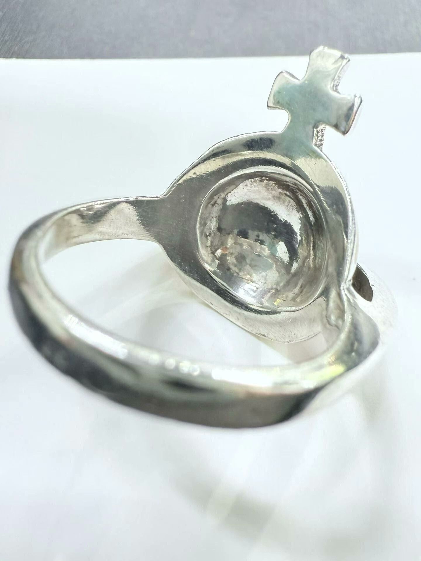Vivienne Westwood Vivienne Westwood Saturn Ring Size S Size ONE SIZE - 3 Thumbnail
