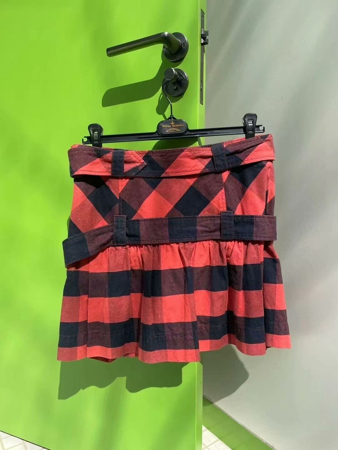 Vivienne Westwood Vivienne Westwood Checkerboard Mini Skirt Size 24" / US 00 / IT 34 - 2 Thumbnail