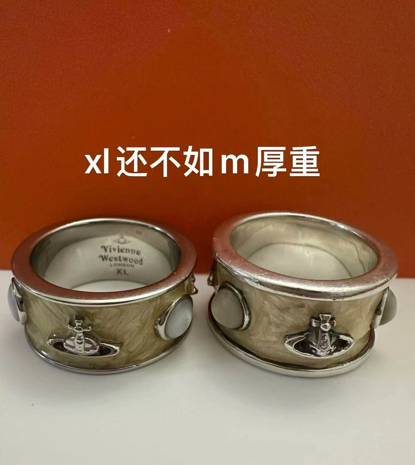 Vivienne Westwood Vivienne Westwood Saturn Ring Size Large Size ONE SIZE - 4 Thumbnail