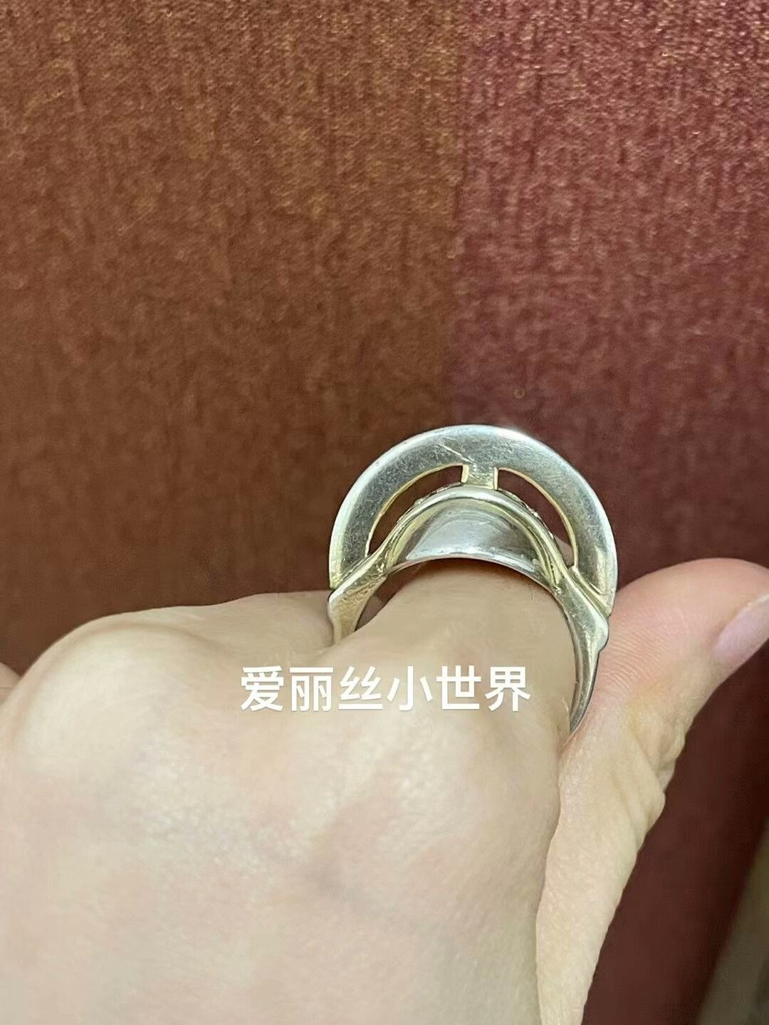 Vivienne Westwood Vivienne Westwood Saturn Ring Size L Size ONE SIZE - 3 Thumbnail