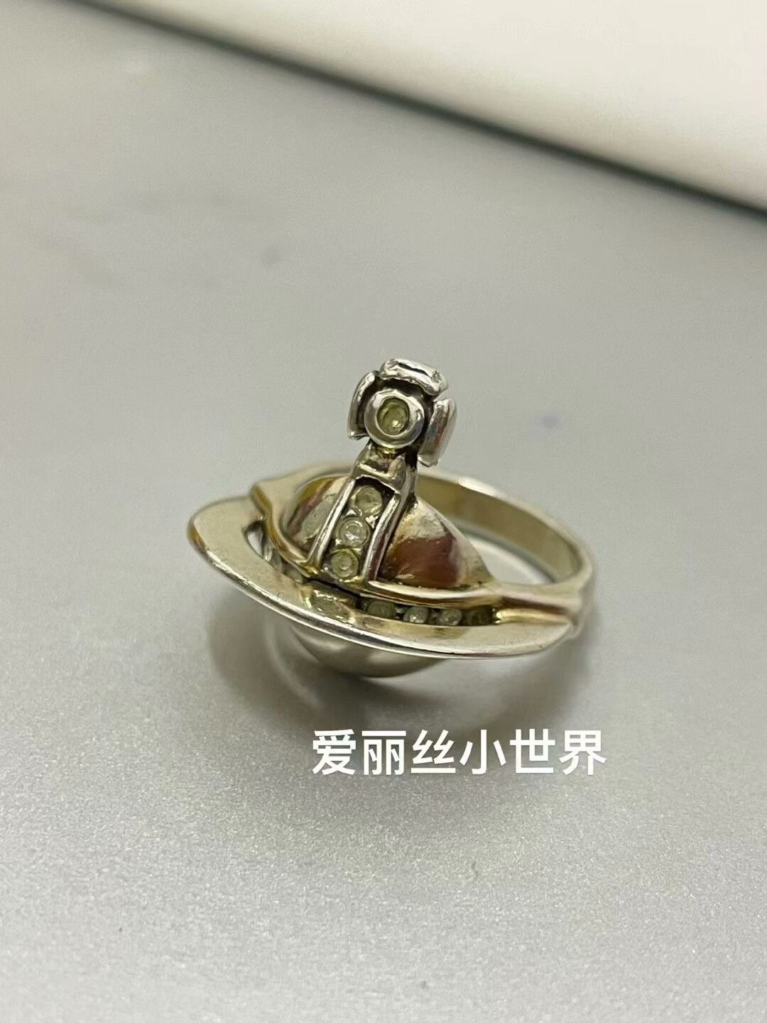 Vivienne Westwood Vivienne Westwood Saturn Ring Size L Size ONE SIZE - 5 Thumbnail