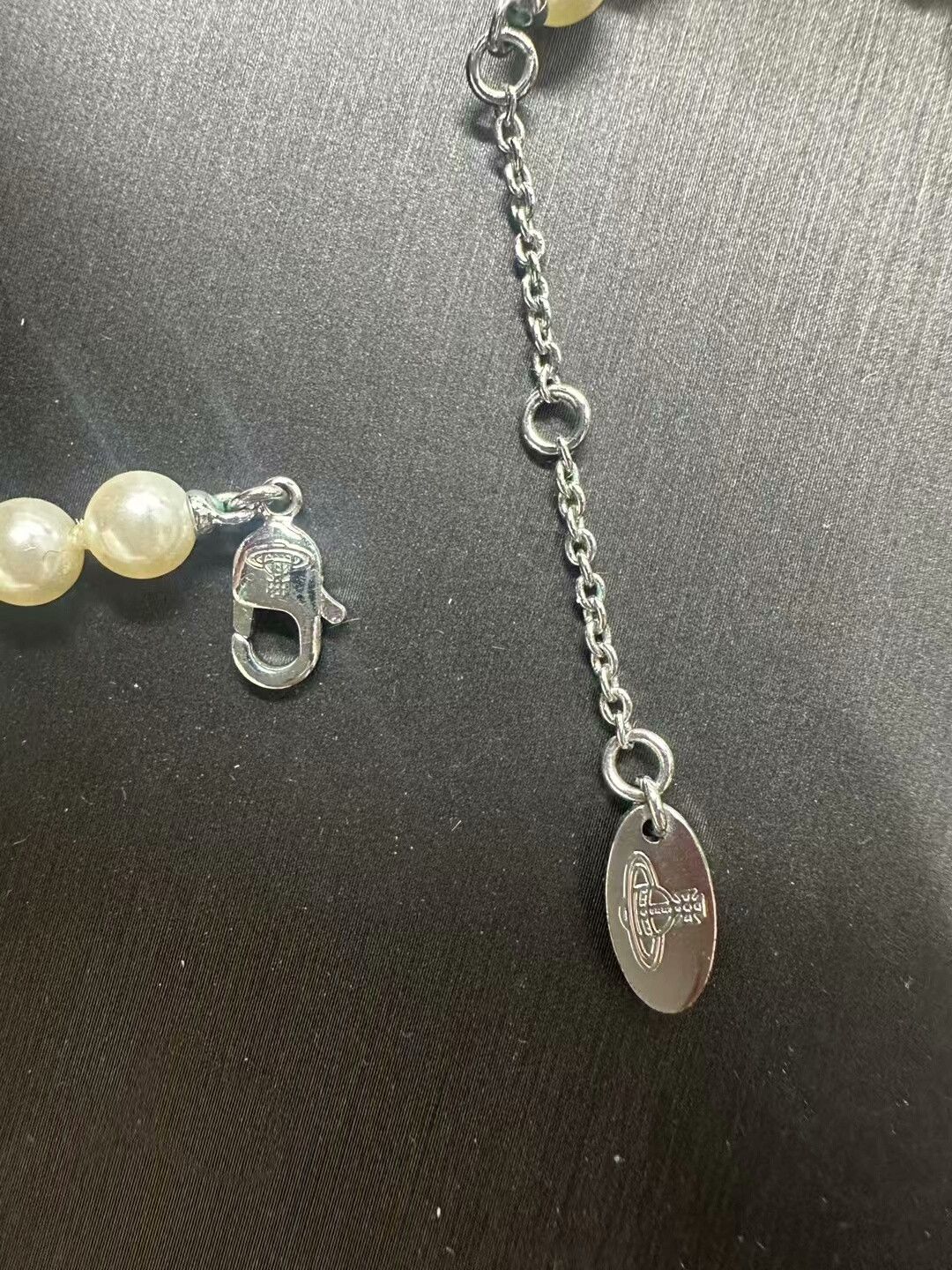 Vivienne Westwood Vivienne Westwood Saturn Pearl Necklace Size ONE SIZE - 3 Thumbnail