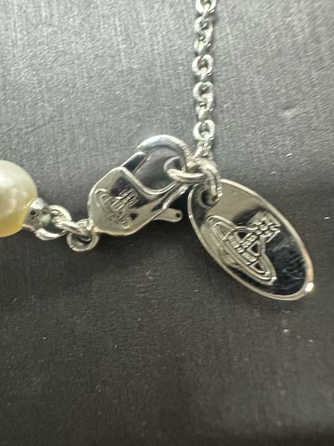 Vivienne Westwood Vivienne Westwood Pearl Brooch Necklace Size ONE SIZE - 5 Thumbnail
