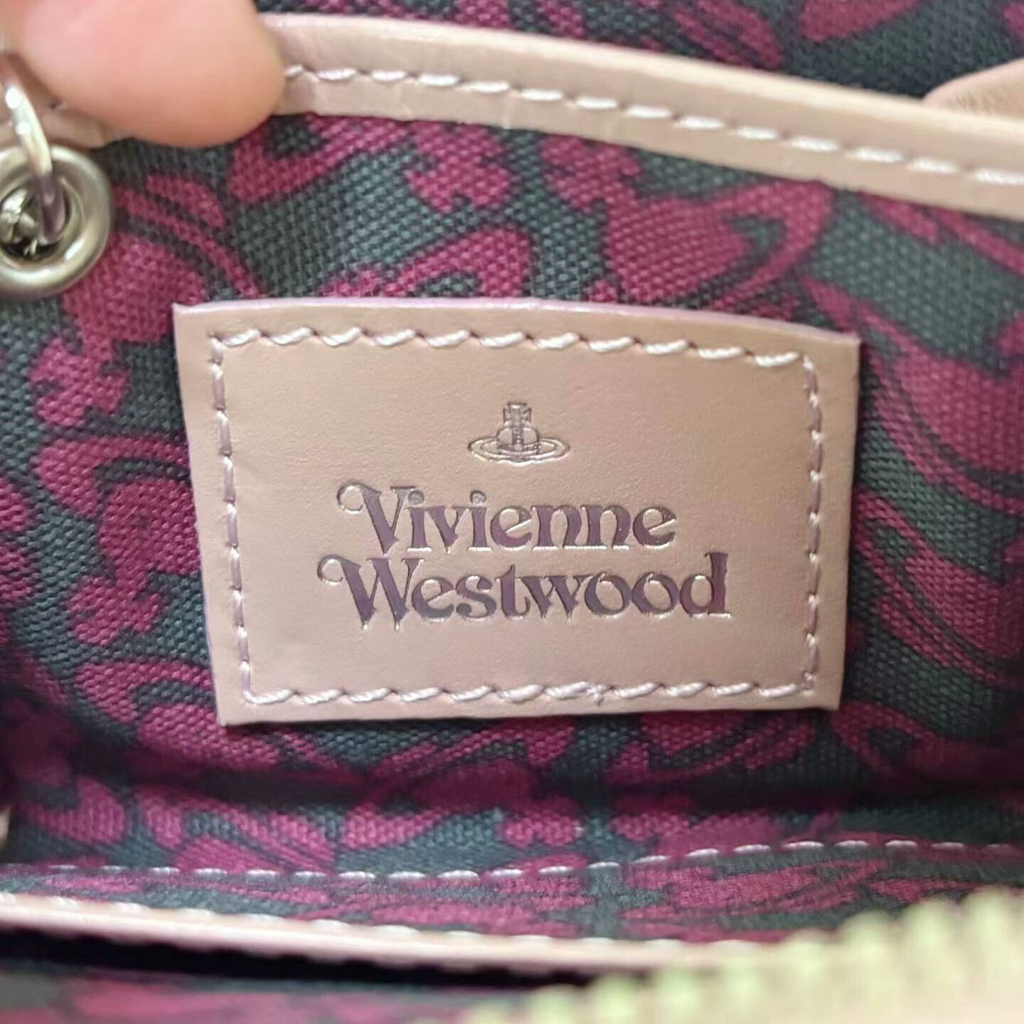 Vivienne Westwood Vivienne Westwood Pink Saturn Card Holder Size ONE SIZE - 3 Thumbnail