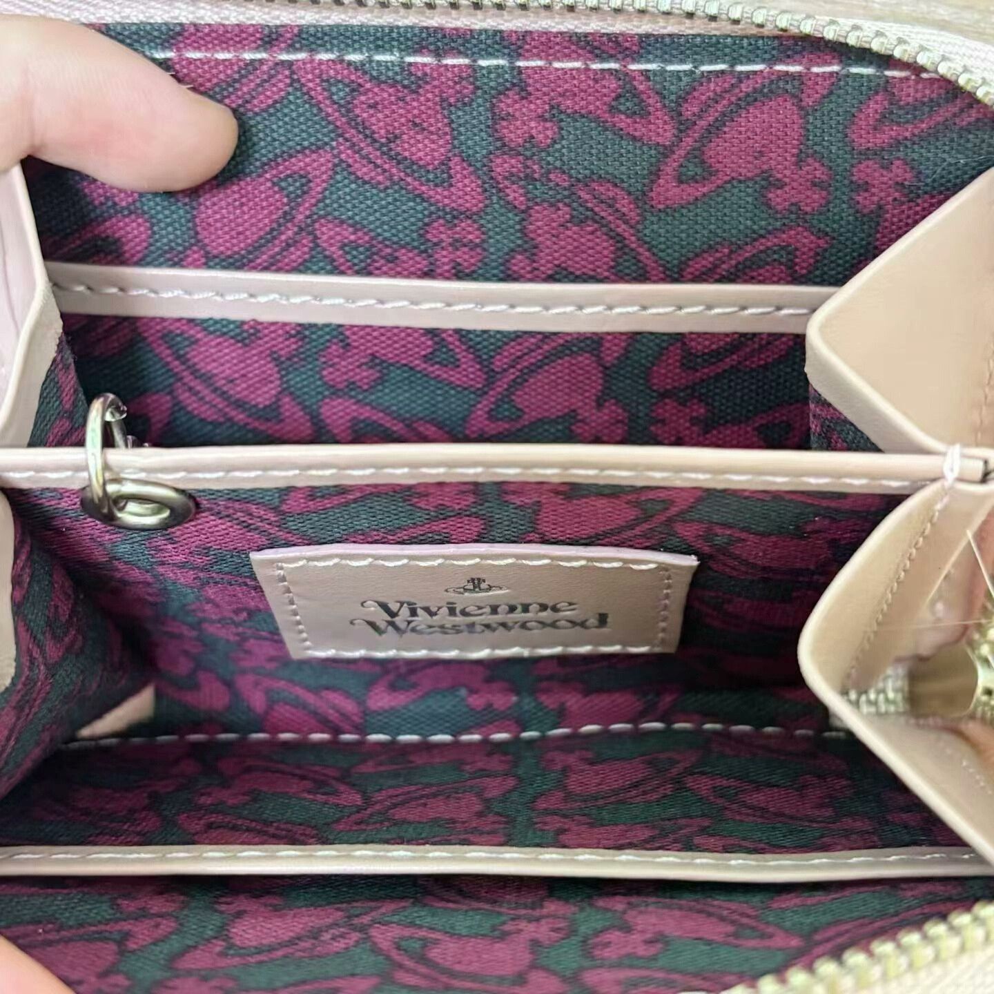 Vivienne Westwood Vivienne Westwood Pink Saturn Card Holder Size ONE SIZE - 4 Thumbnail