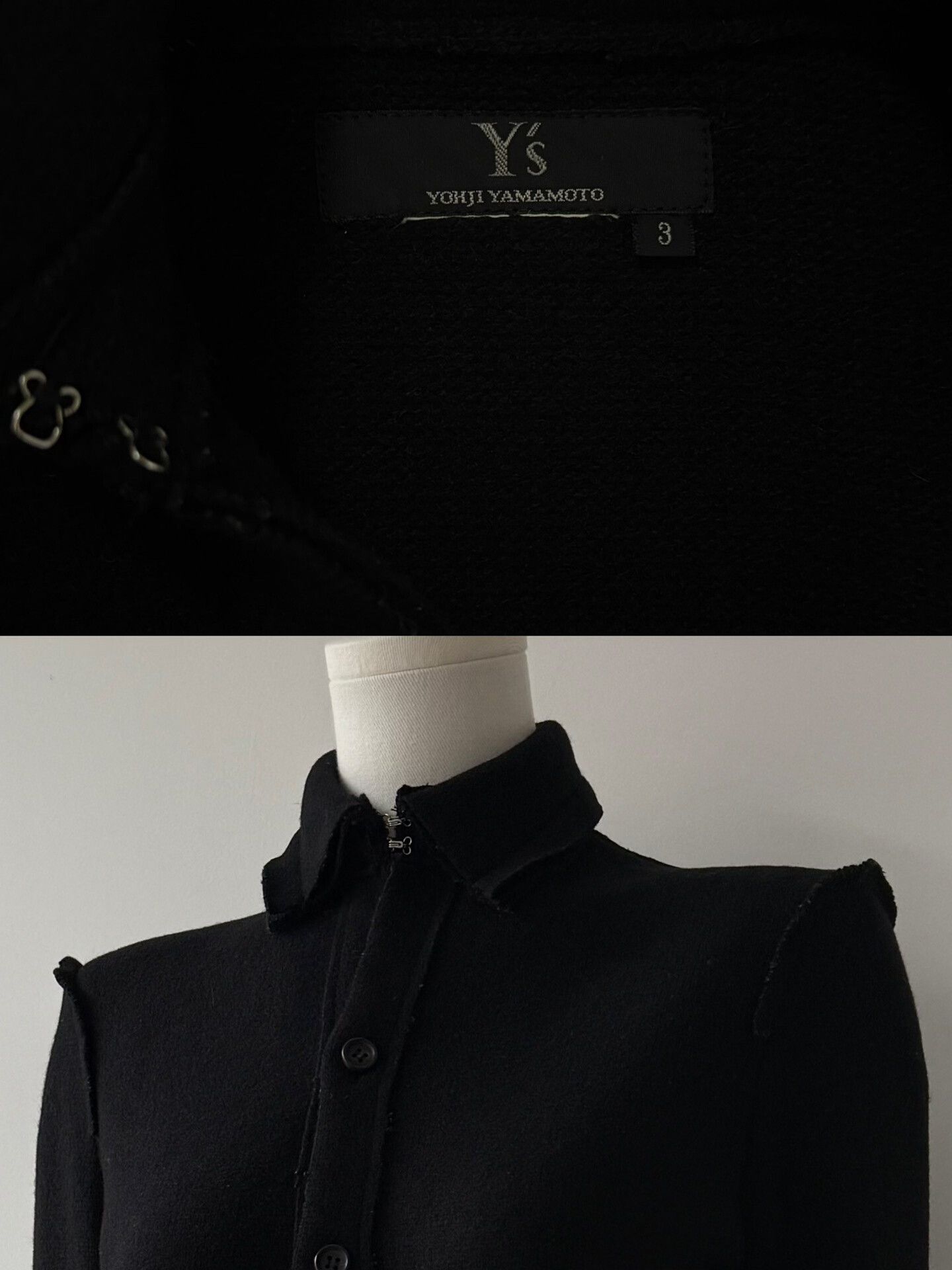 Y's Yohji Yamamoto Y's Wool Jacket Size US L / EU 52-54 / 3 - 6 Thumbnail
