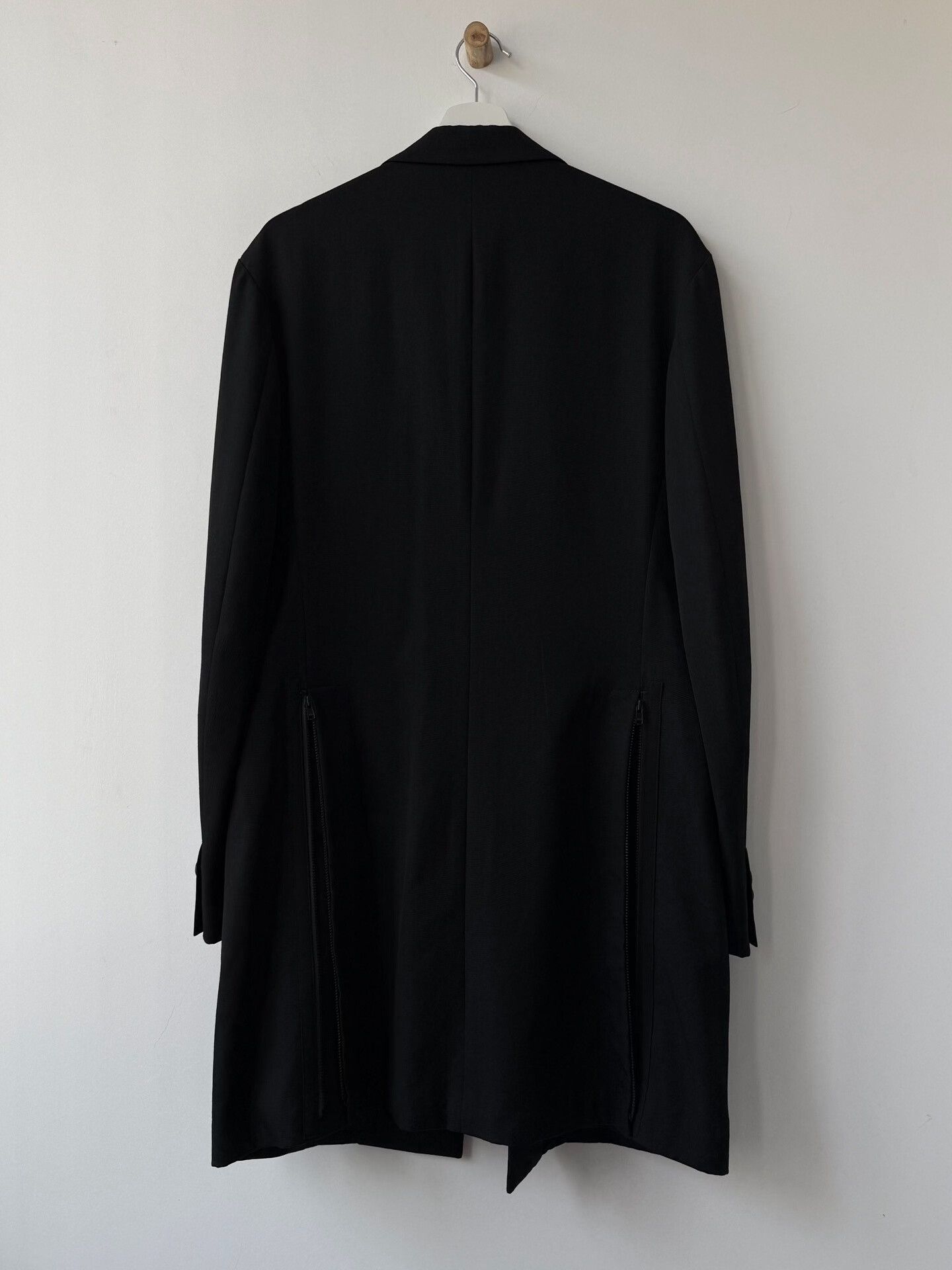 Yohji Yamamoto Yohji Yamamoto Pour Homme Black Suit Jacket Size US M / EU 48-50 / 2 - 5 Thumbnail
