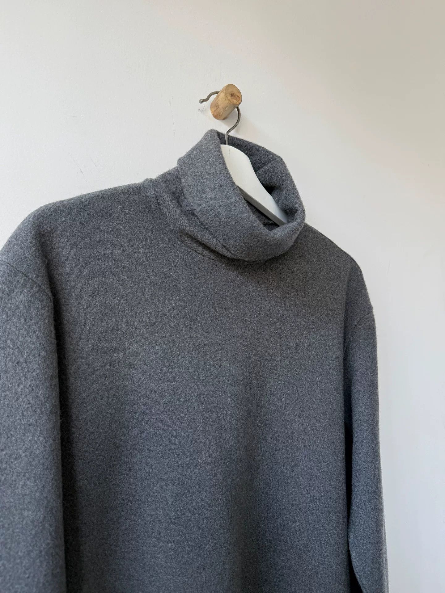 Y's for Men Yohji Yamamoto Wool Turtleneck Sweater Size US L / EU 52-54 / 3 - 4 Thumbnail
