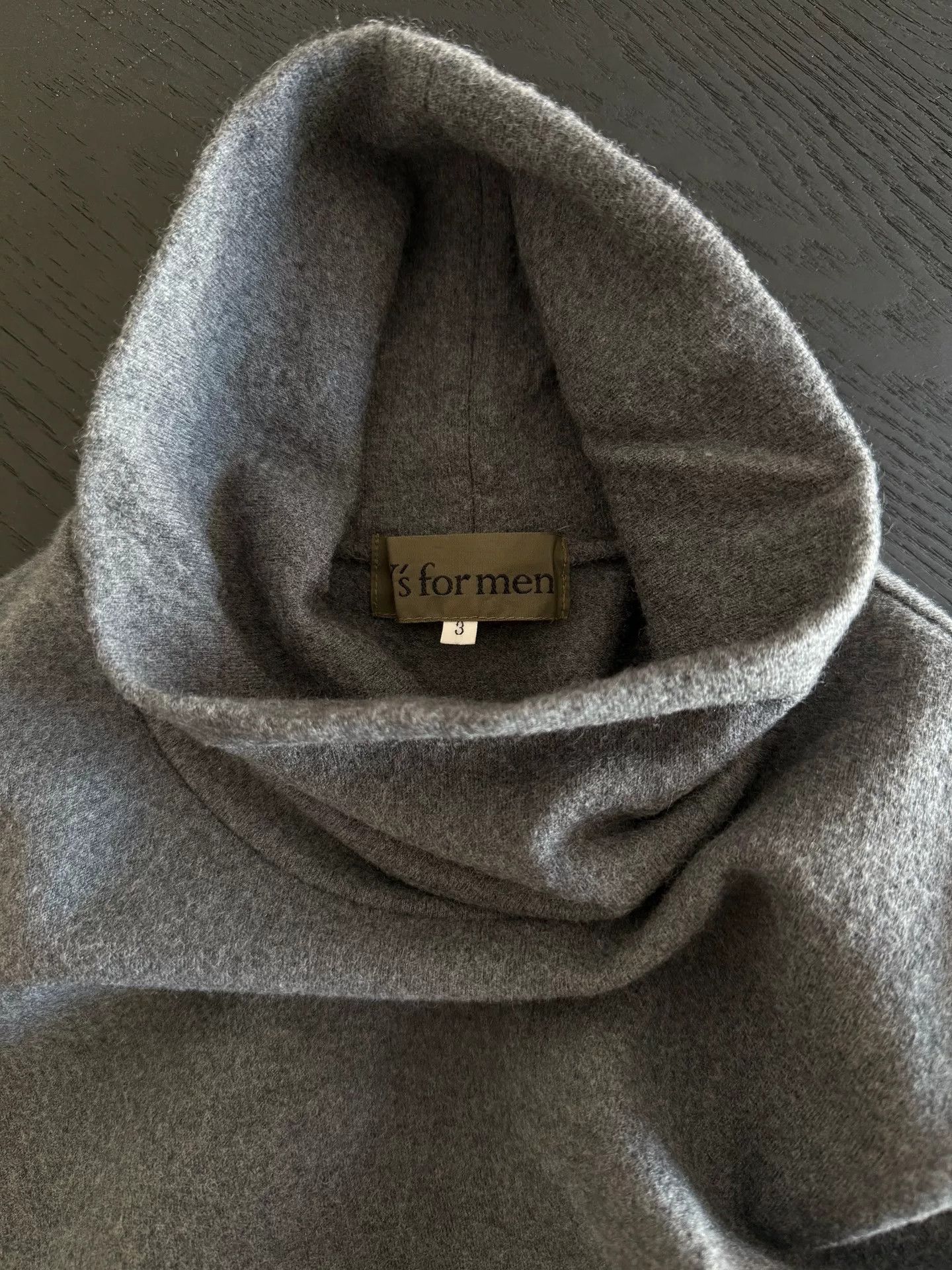 Y's for Men Yohji Yamamoto Wool Turtleneck Sweater Size US L / EU 52-54 / 3 - 5 Thumbnail