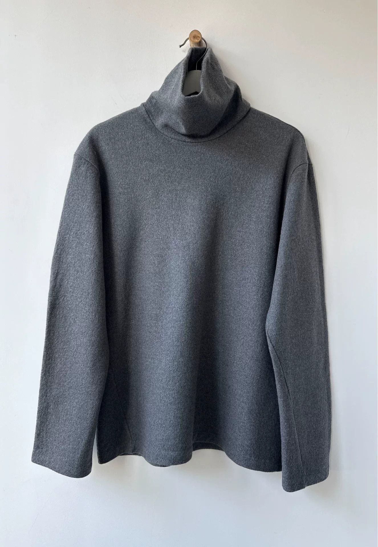 Y's for Men Yohji Yamamoto Wool Turtleneck Sweater Size US L / EU 52-54 / 3 - 2 Thumbnail