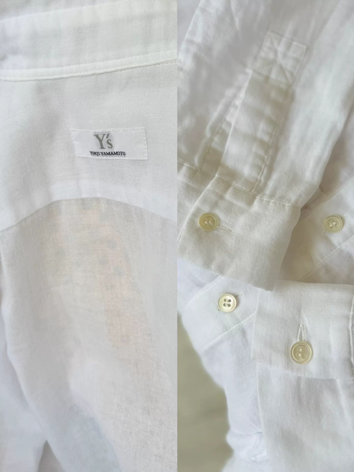 Y's Yohji Yamamoto Y's 90s Ruffled Shirt Size S / US 4 / IT 40 - 5 Thumbnail