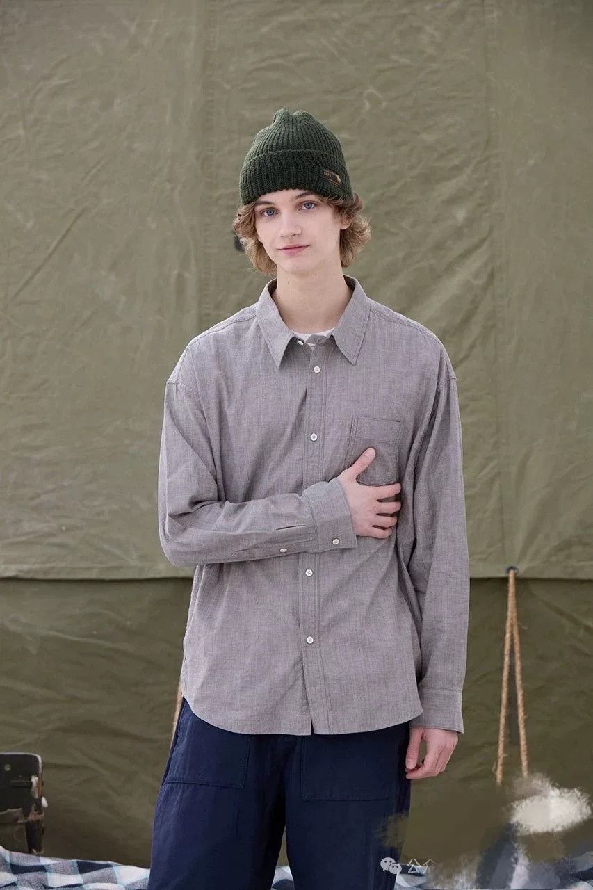 Visvim VISVIM 24AW Chambray Long Sleeve Shirt Size US M / EU 48-50 / 2 - 4 Thumbnail