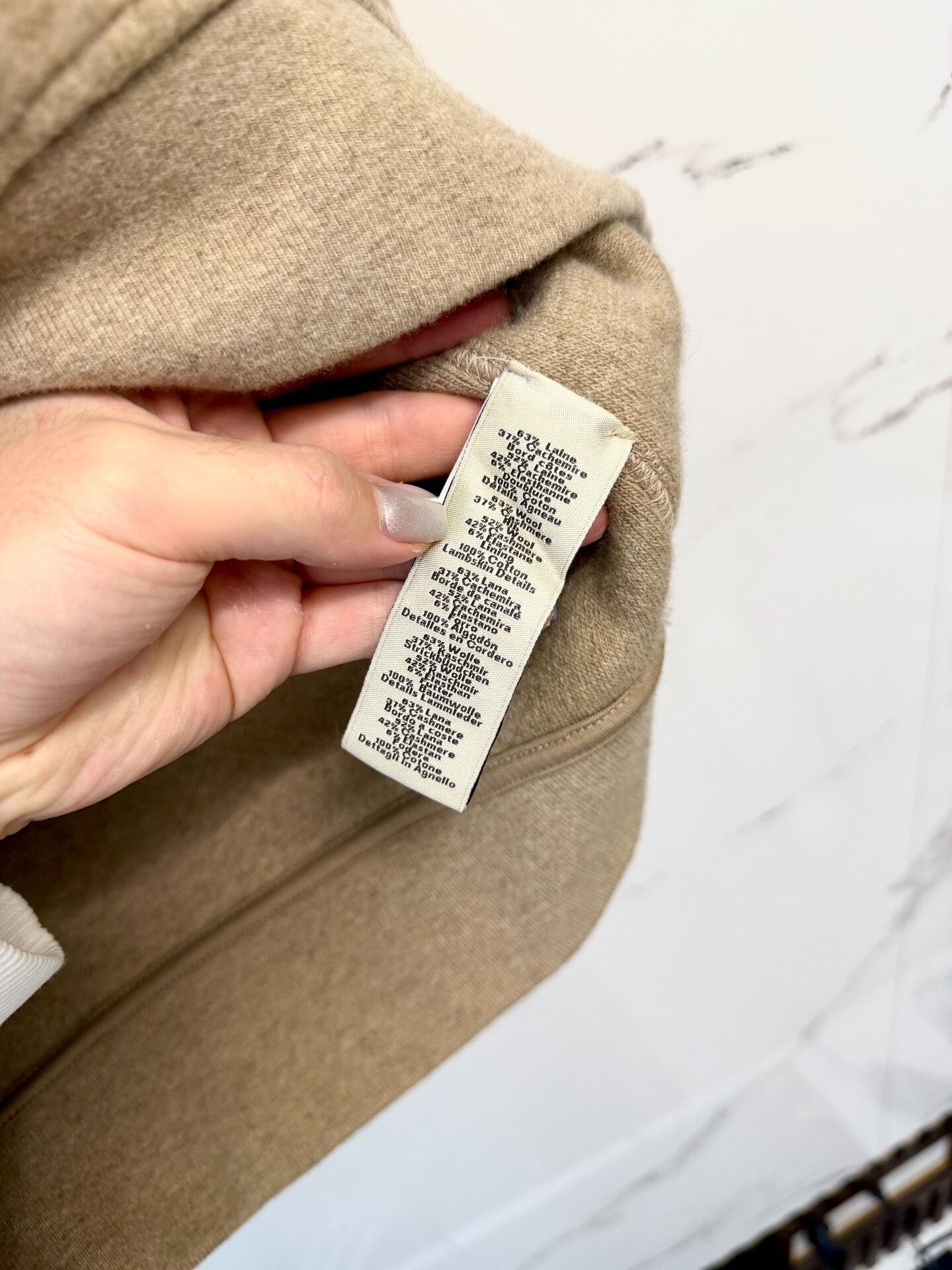 Hermes Hermes Brown Leather Zip Hoodie Size XS / US 0-2 / IT 36-38 - 5 Thumbnail