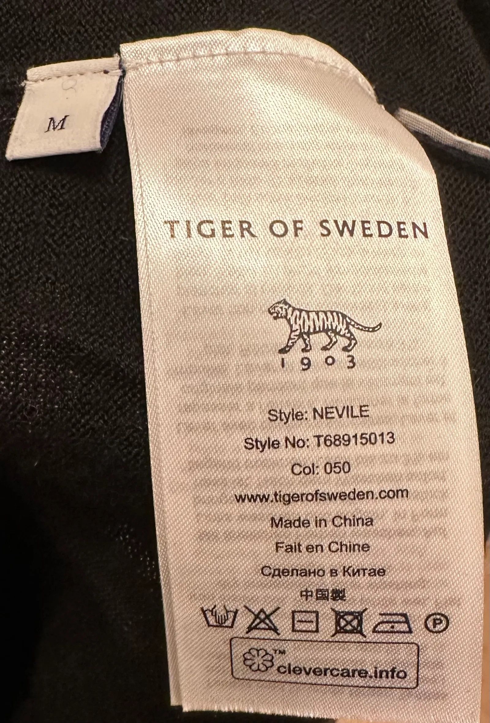 Tiger of Sweden Tiger of Sweden Nevile Polo knit Size US M / EU 48-50 / 2 - 3 Thumbnail