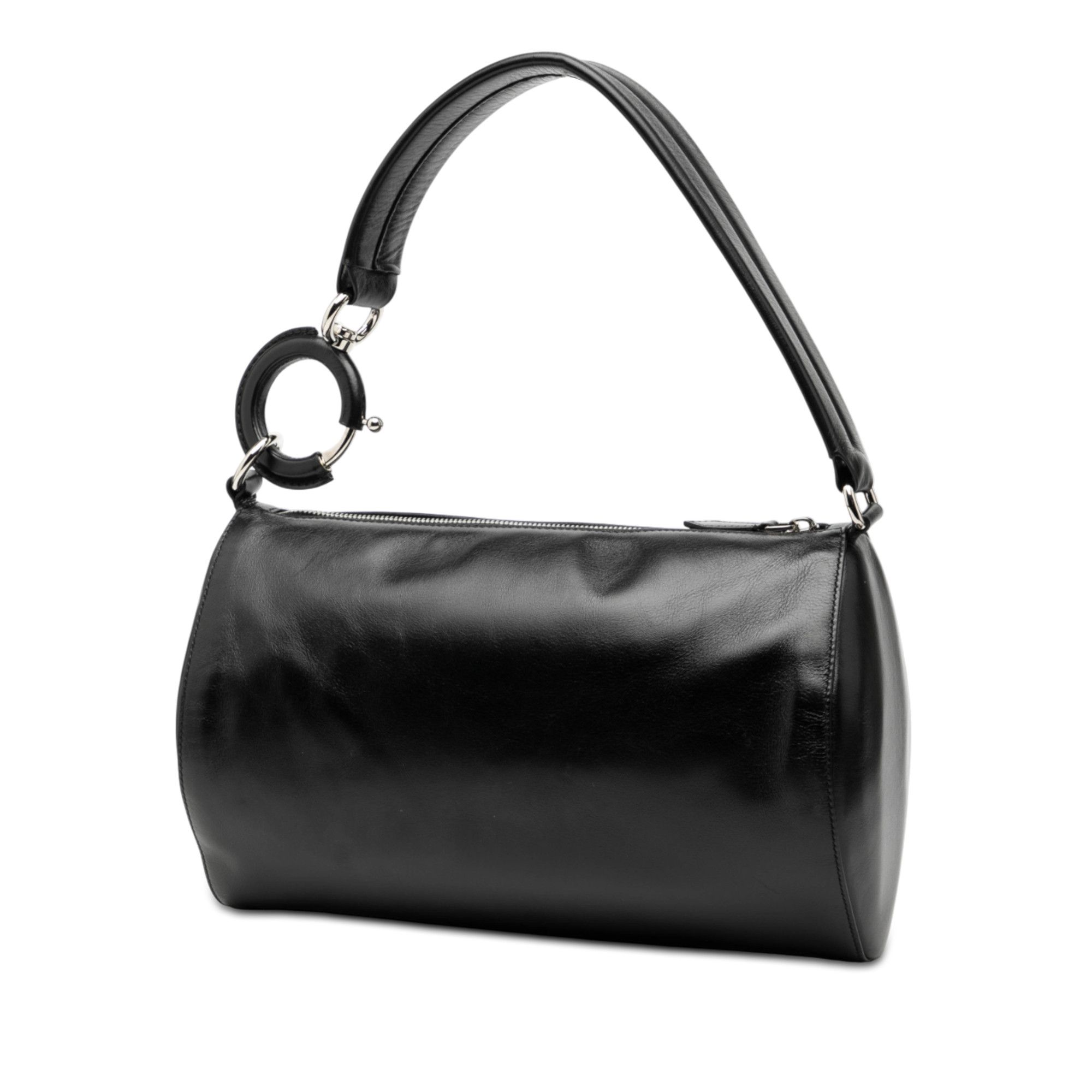 Burberry Burberry Leather Rhombi Shoulder Bag Size ONE SIZE - 2 Thumbnail