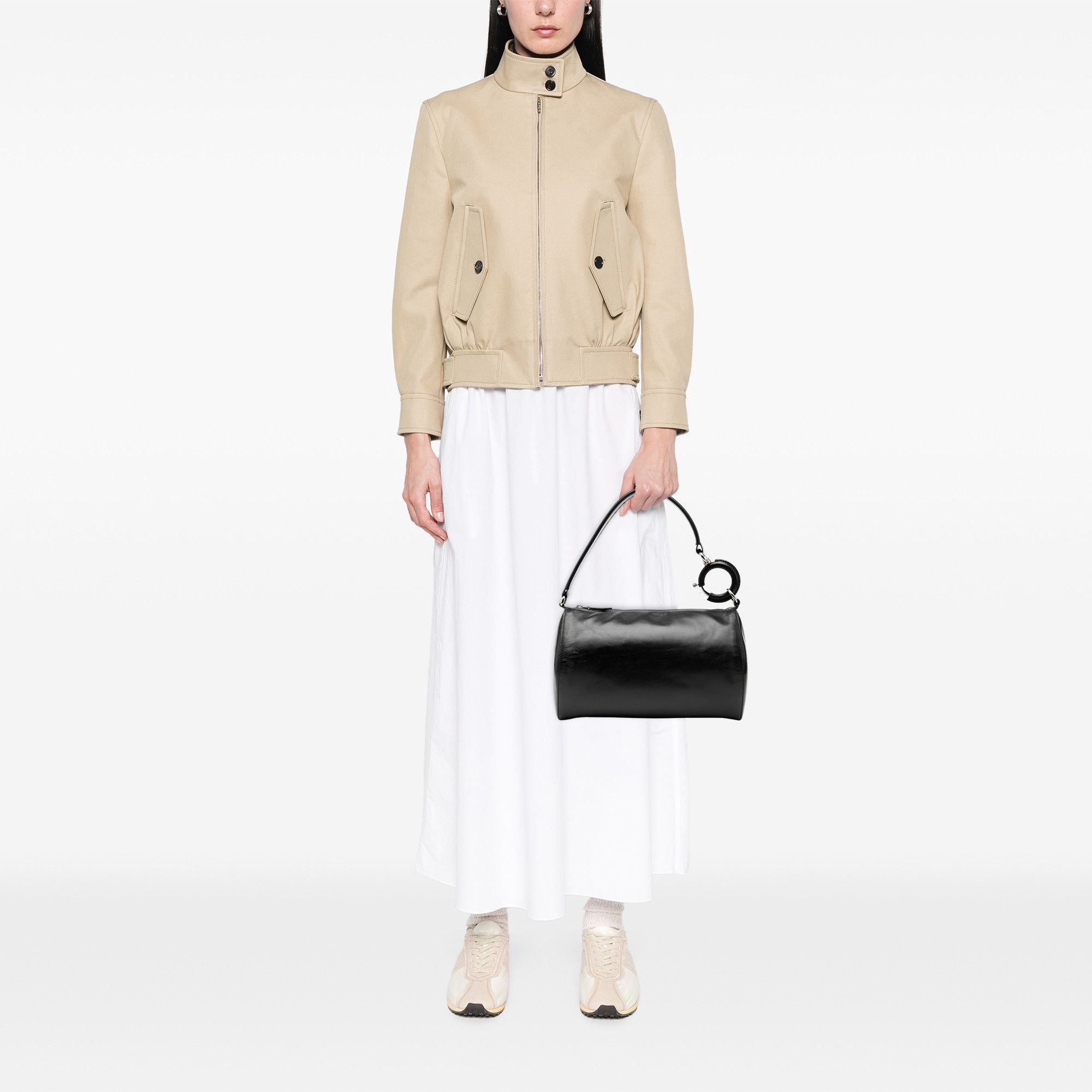 Burberry Burberry Leather Rhombi Shoulder Bag Size ONE SIZE - 7 Thumbnail