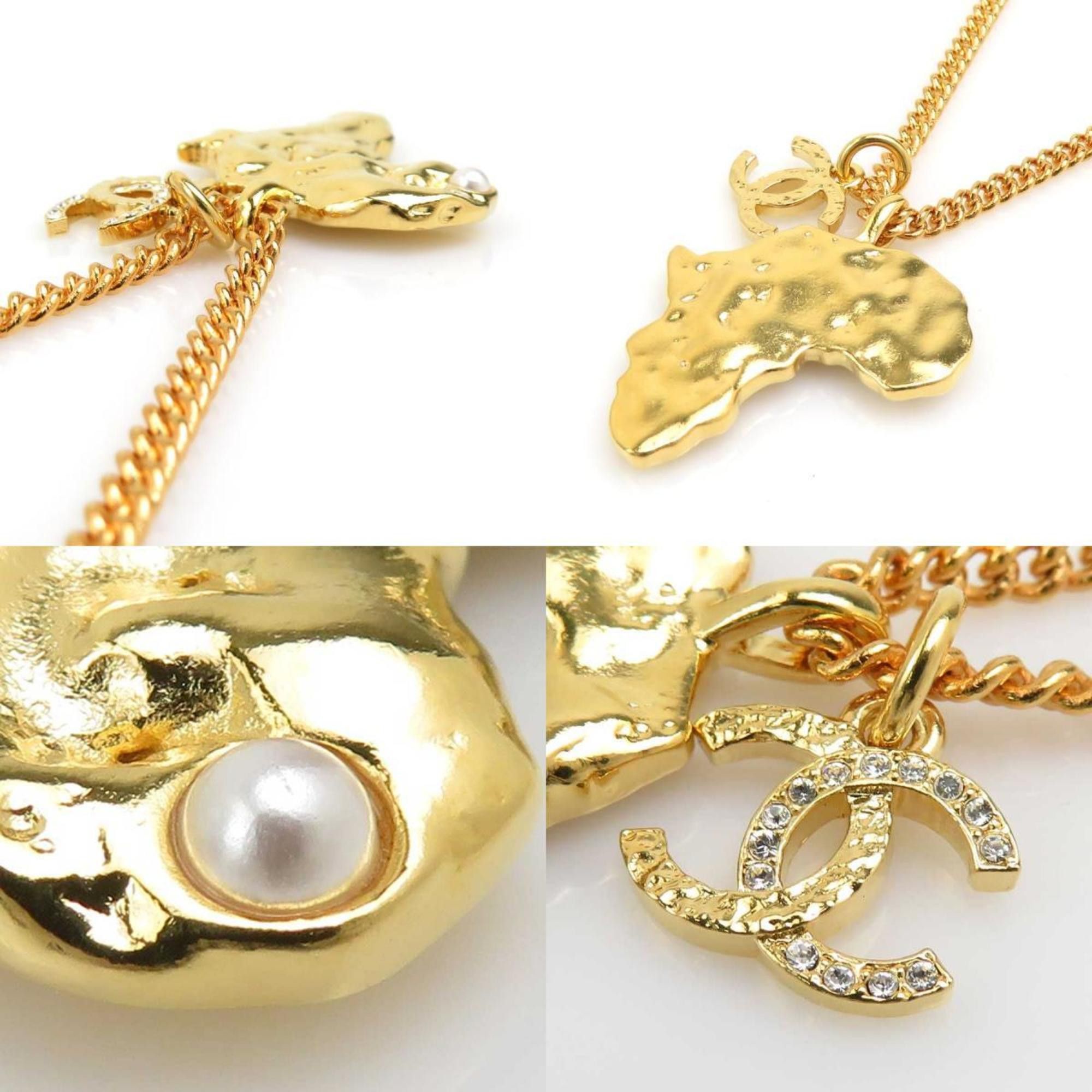 Chanel CHANEL Necklace Metal Gold Women's h31841a Size ONE SIZE - 3 Thumbnail