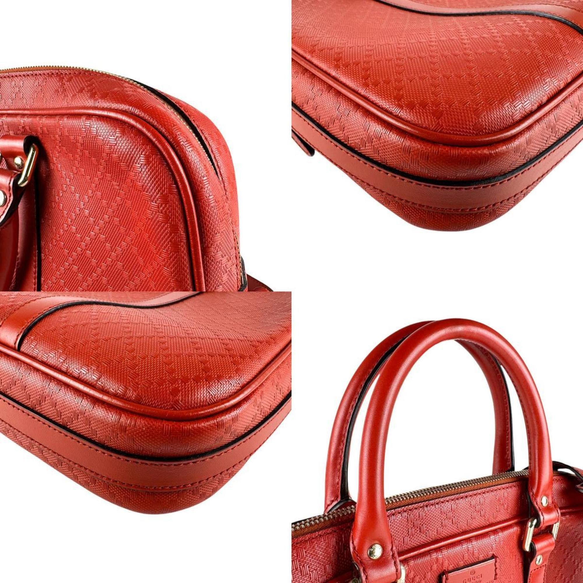 Gucci Gucci Diamante Leather Handbag Shoulder Bag in Orange, Men's, 344357 z8357 Size ONE SIZE - 4 Thumbnail