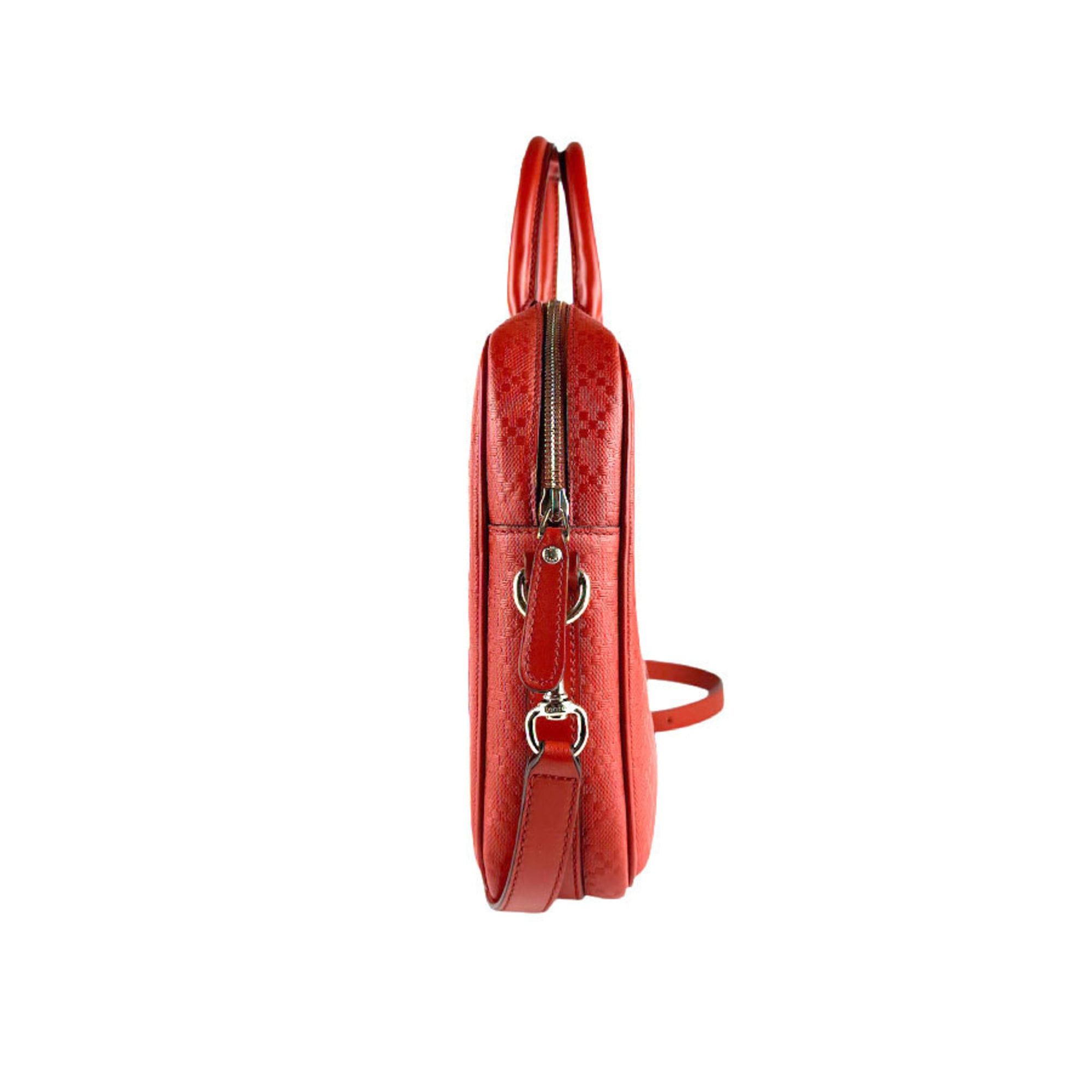 Gucci Gucci Diamante Leather Handbag Shoulder Bag in Orange, Men's, 344357 z8357 Size ONE SIZE - 2 Thumbnail