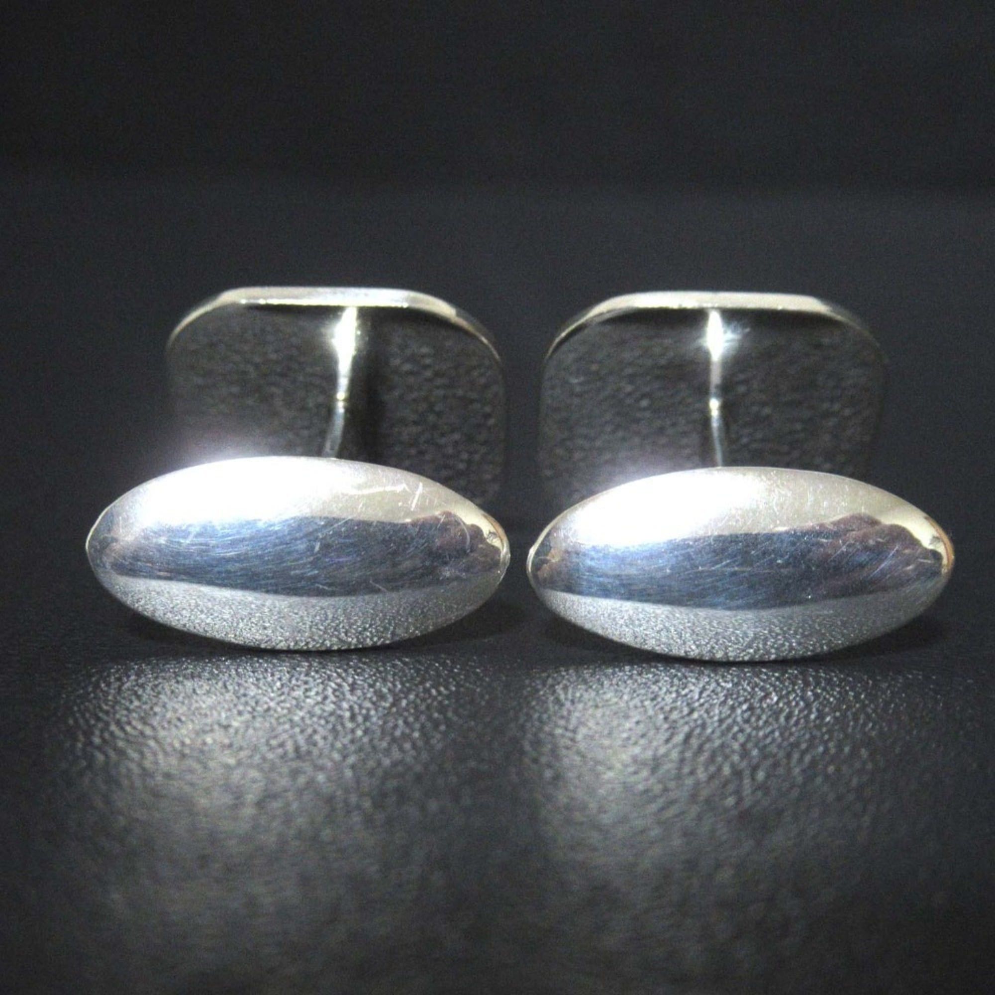 Tiffany & Co. Tiffany & Co. Engine Turn Cufflinks in 925SV Silver for Men Size ONE SIZE - 3 Thumbnail
