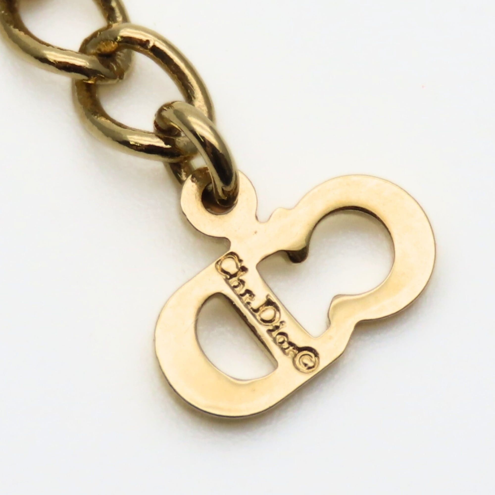 Dior Christian Dior CD logo necklace in gold-plated metal. GP. Women's. Size ONE SIZE - 8 Thumbnail