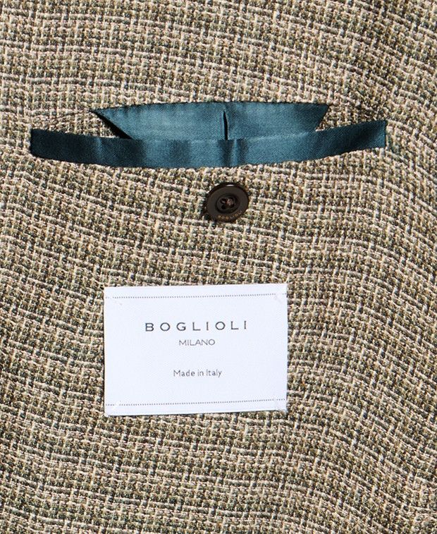 Boglioli Linen-blend suit jacket Size 50R - 2 Thumbnail